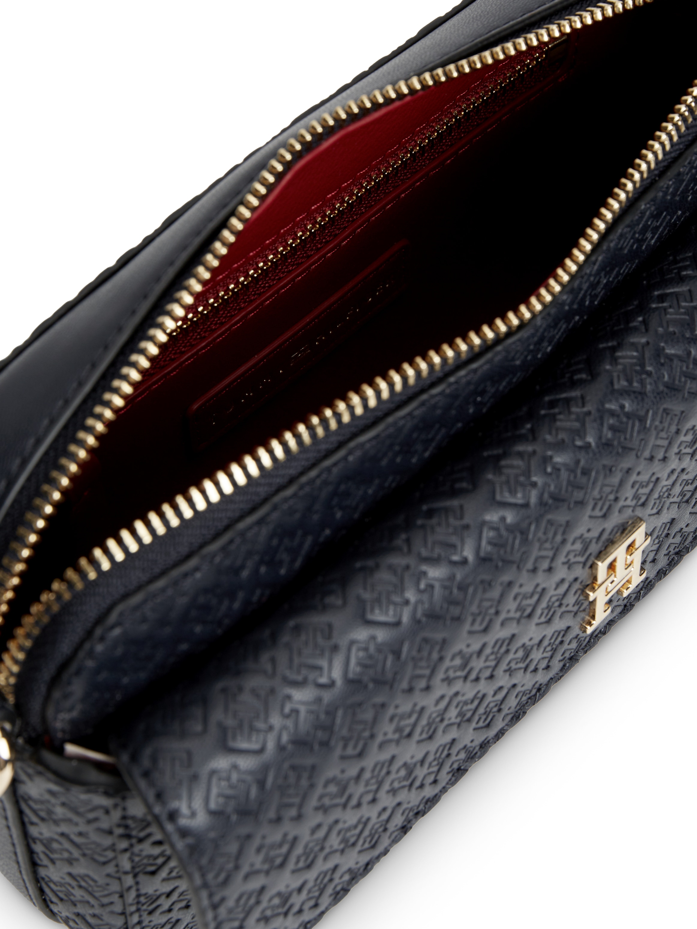 Tommy Hilfiger Sac à bandoulière »TH ICON CAMERA BAG MONO« Mini sac, sac bandoulière, sac à épaule avec embossage du logo TH