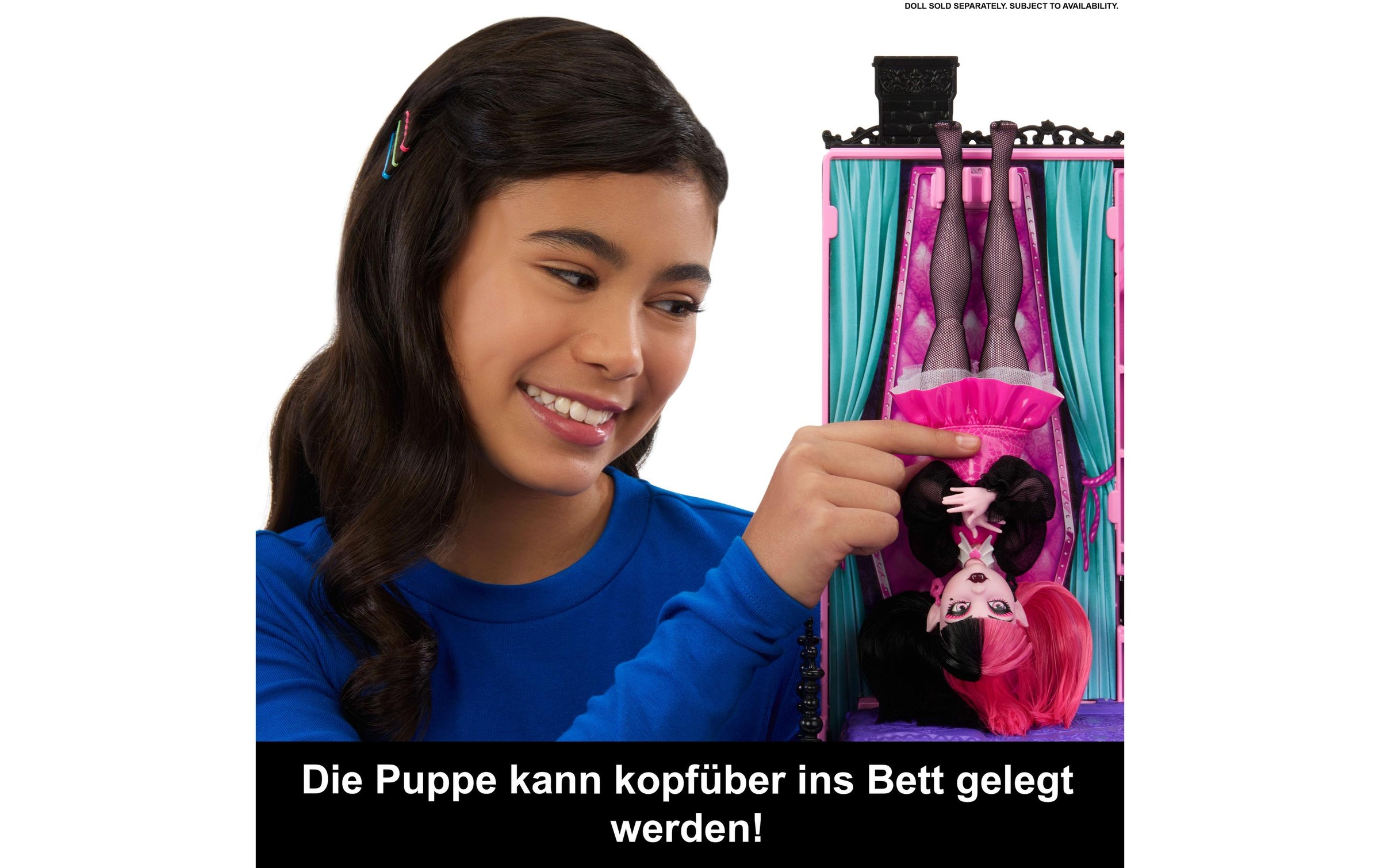 MonsterHigh™ Puppenhaus »Buh-tique Hotel Puppenhaus« mit 5 Spielbereichen und gruseligen Überraschungen