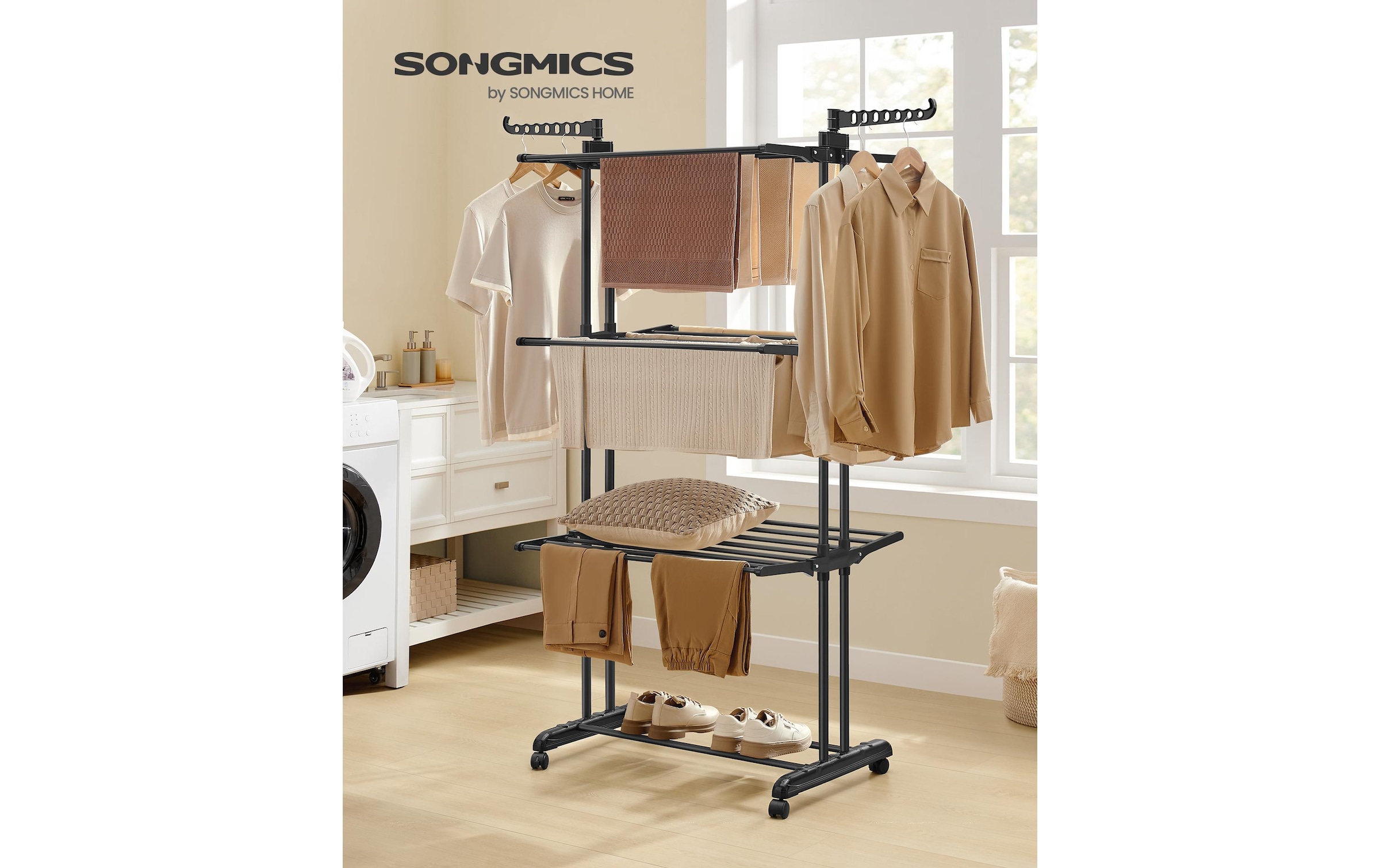 SONGMICS Séchoir à linge