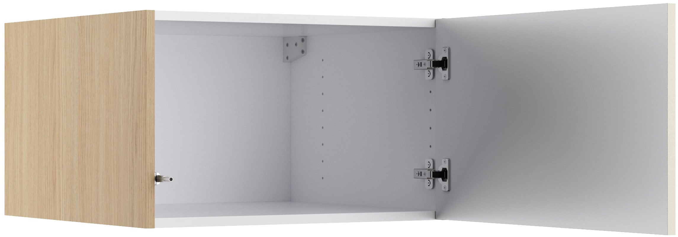 KOCHSTATION Aufsatzschrank »KS-Lucy« Breite 60 cm, Tiefe 57,1 cm,  mit 1 Tür "Push to Open"