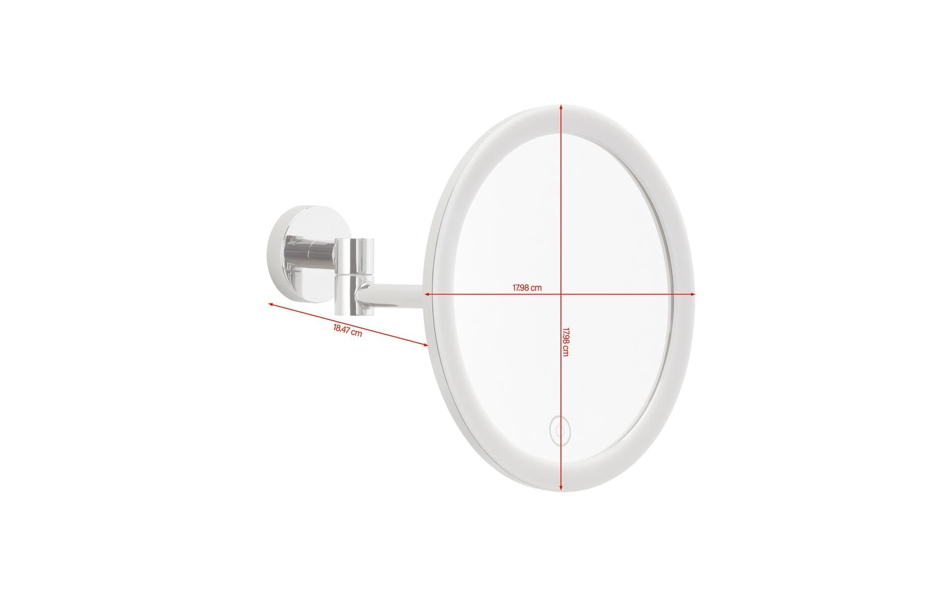 tesa Kosmetikspiegel »Visioon LED«