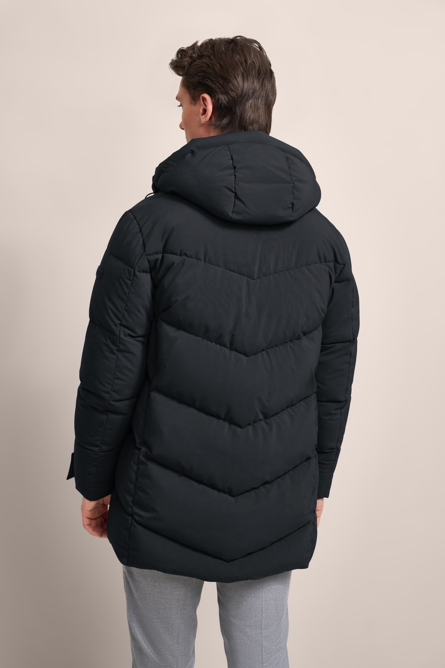 bugatti Parka avec capuche imperméable et coupe-vent