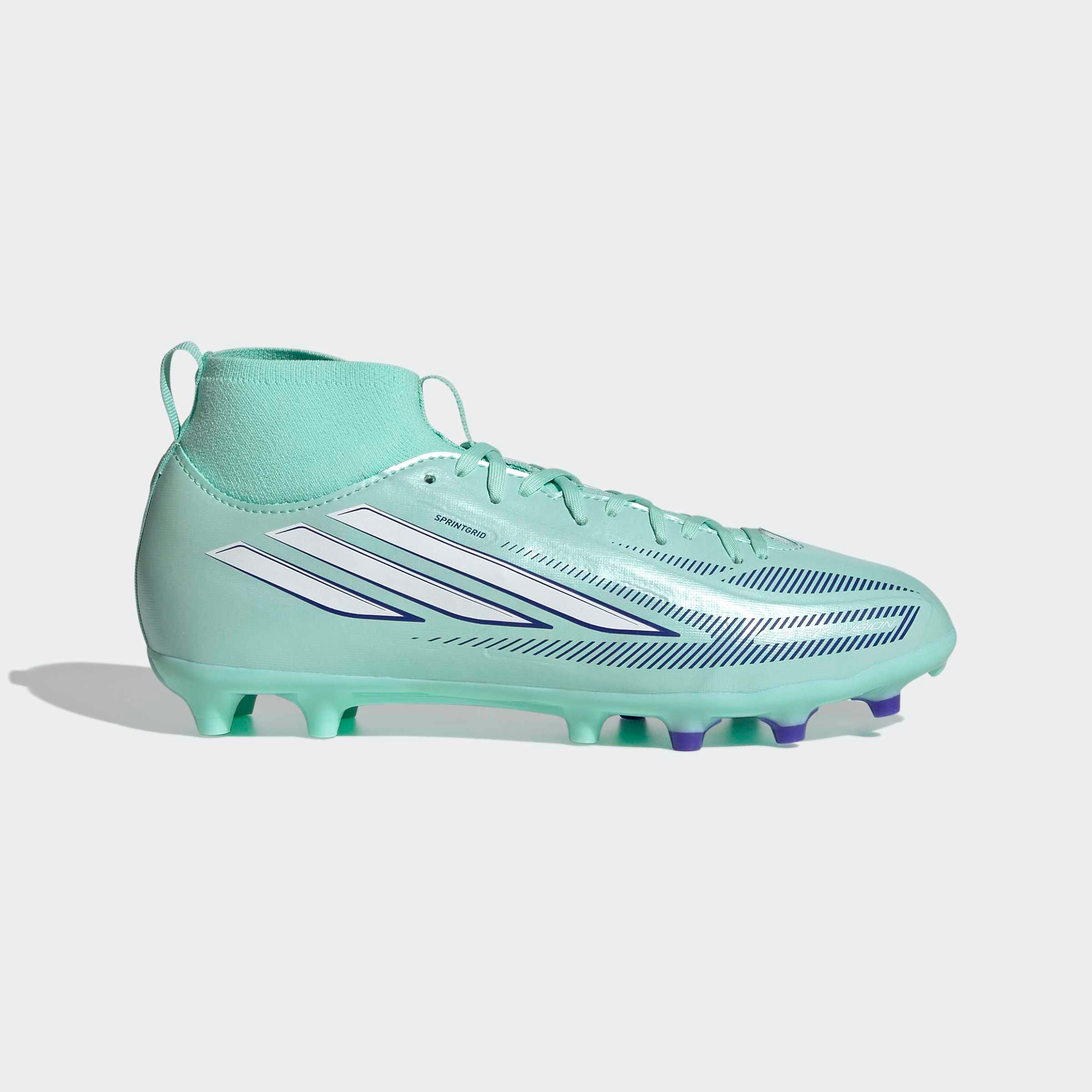 adidas Performance Chaussure de football »F50 SPARKFUSION LEAGUE KIDS , NATURRASEN / KUNSTRASEN, HALBHOCH«  Convient pour pelouses et terrains synthétiques