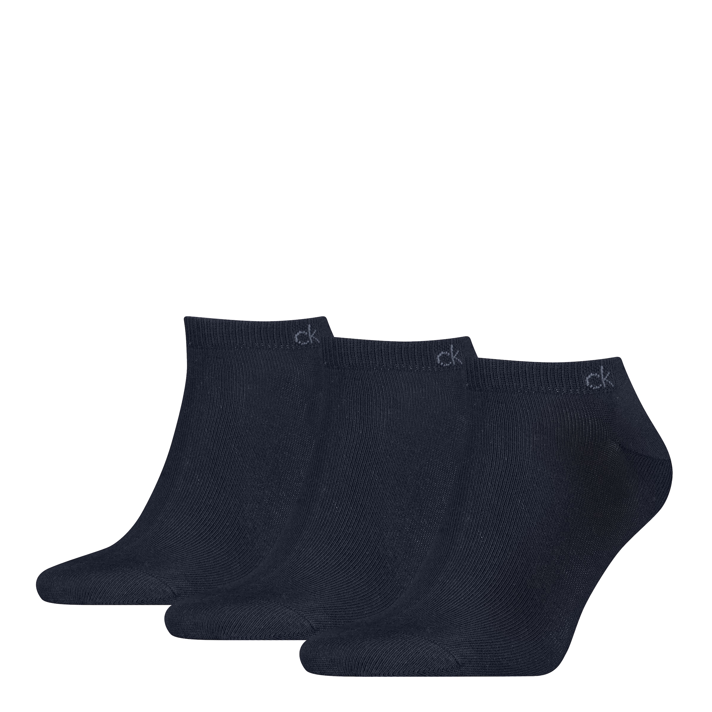 Calvin Klein Chaussettes de baskets »CK MEN SNEAKER« 3 Paar,  mit kleinem Rippenbündchen, Cotton-Mix, elastisch
