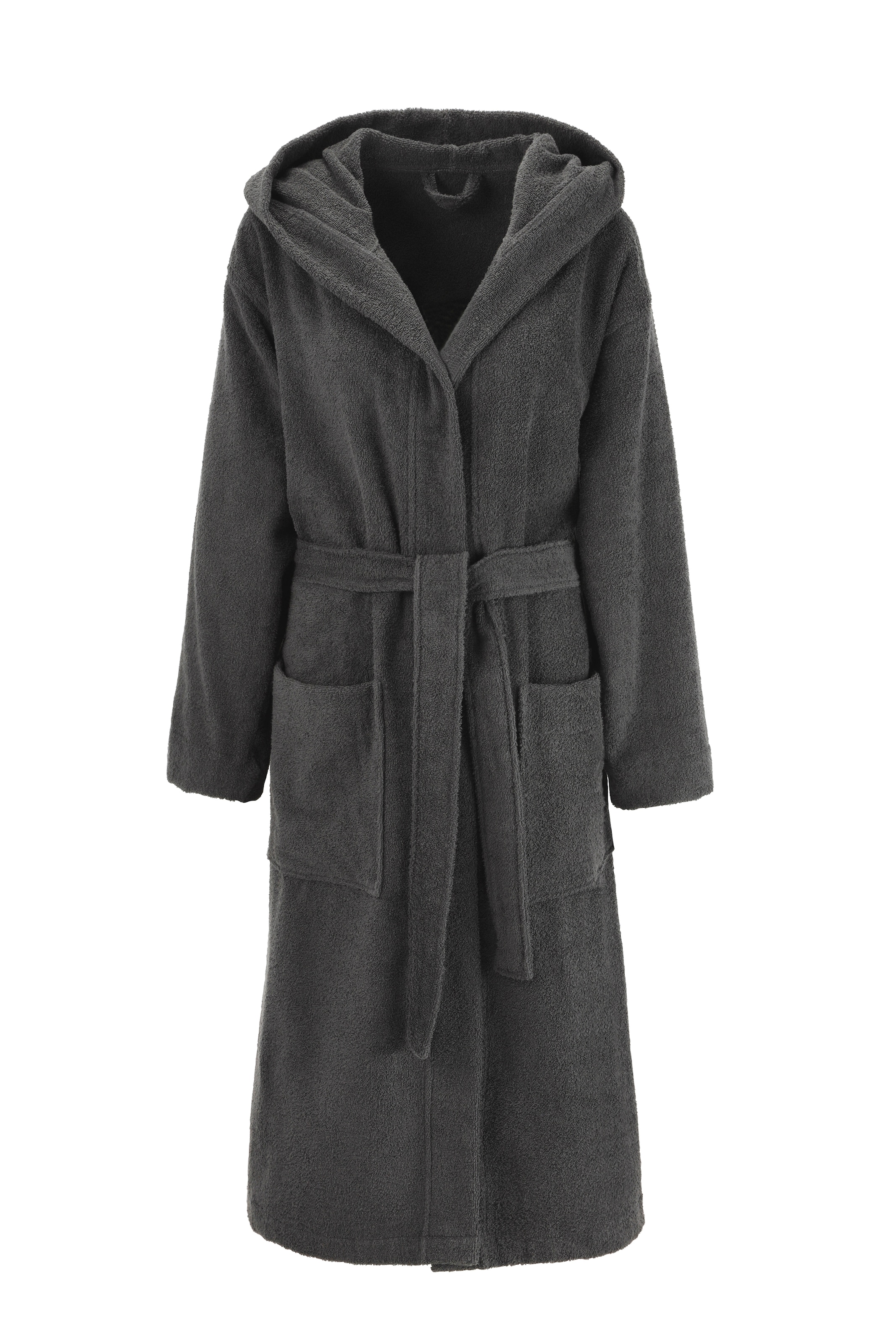 Bruno Banani Unisex-Bademantel »Robby, ideal für Sauna & Spa, Hotelbademantel, Morgenmantel«, (1 St.), Damen & Herren Bademäntel, Baumwolle, mit Taschen, Reise, Sauna, S-3XL