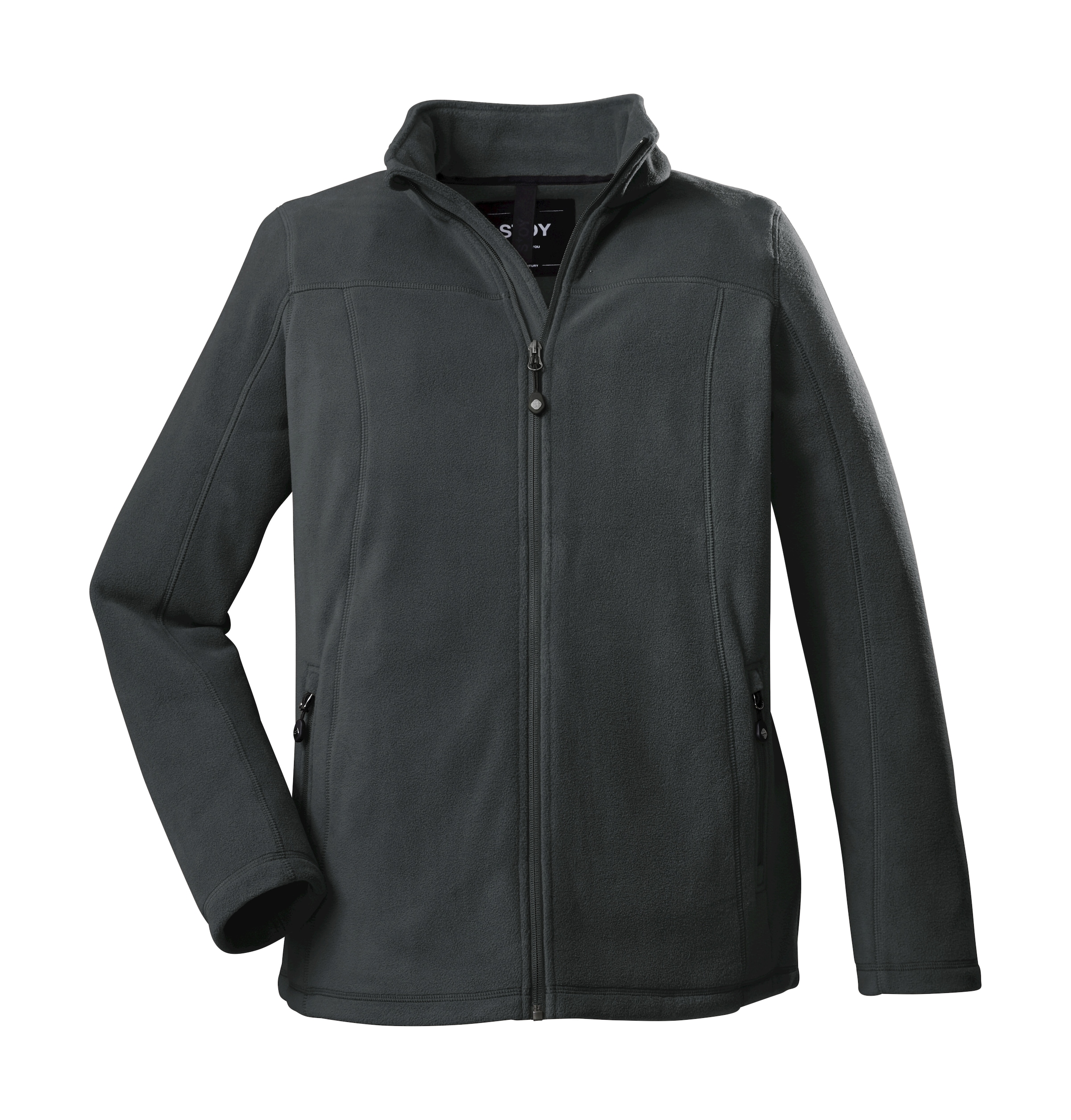 STOY Fleecejacke »STW 9 WMN FLC JCKT«, Leichte Fleecejacke, 2-Wege-Zipper, Kinnschutz, verstellbarer Saum