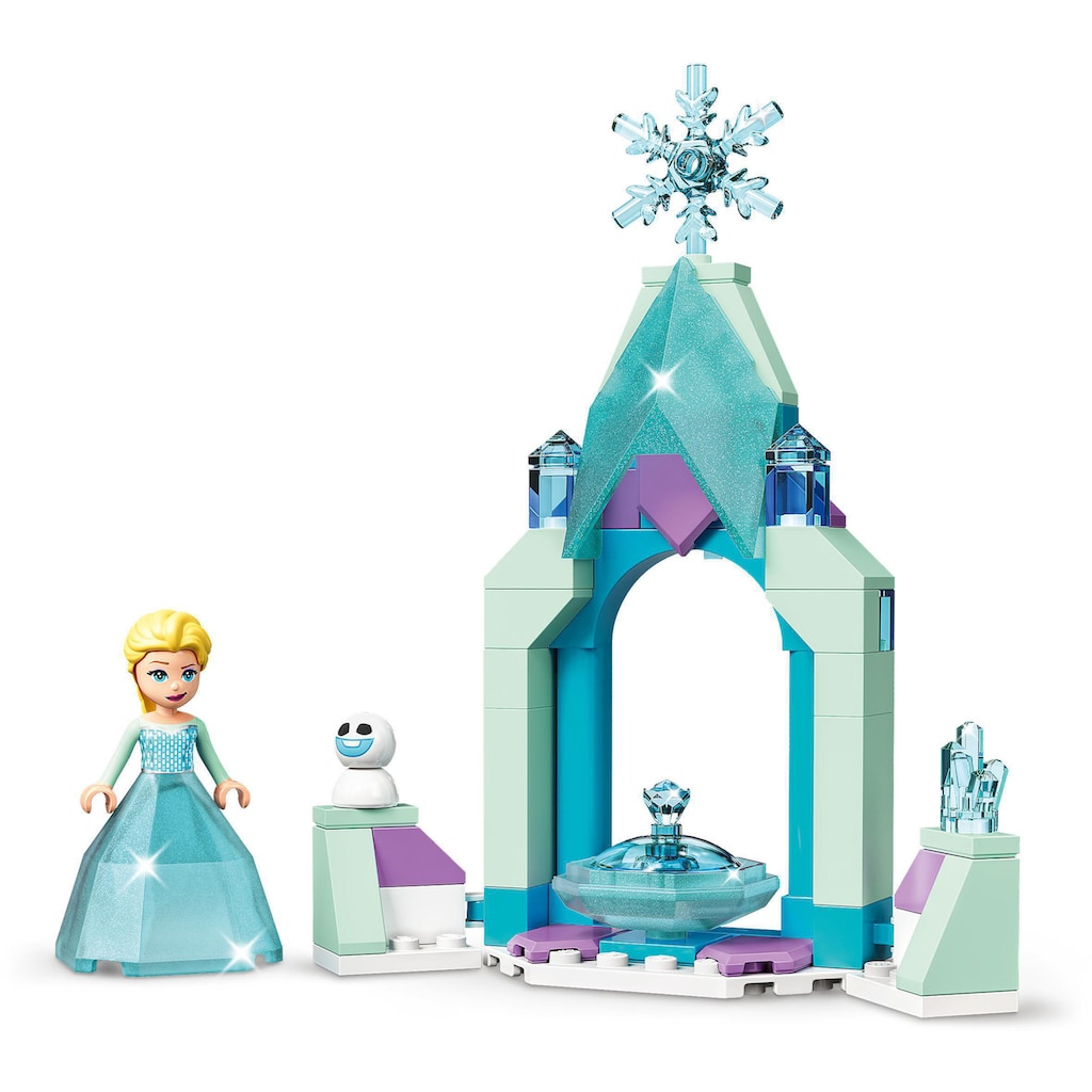 LEGO® Konstruktionsspielsteine »Elsas Schlosshof (43199), LEGO® Disney«, (53 St.)