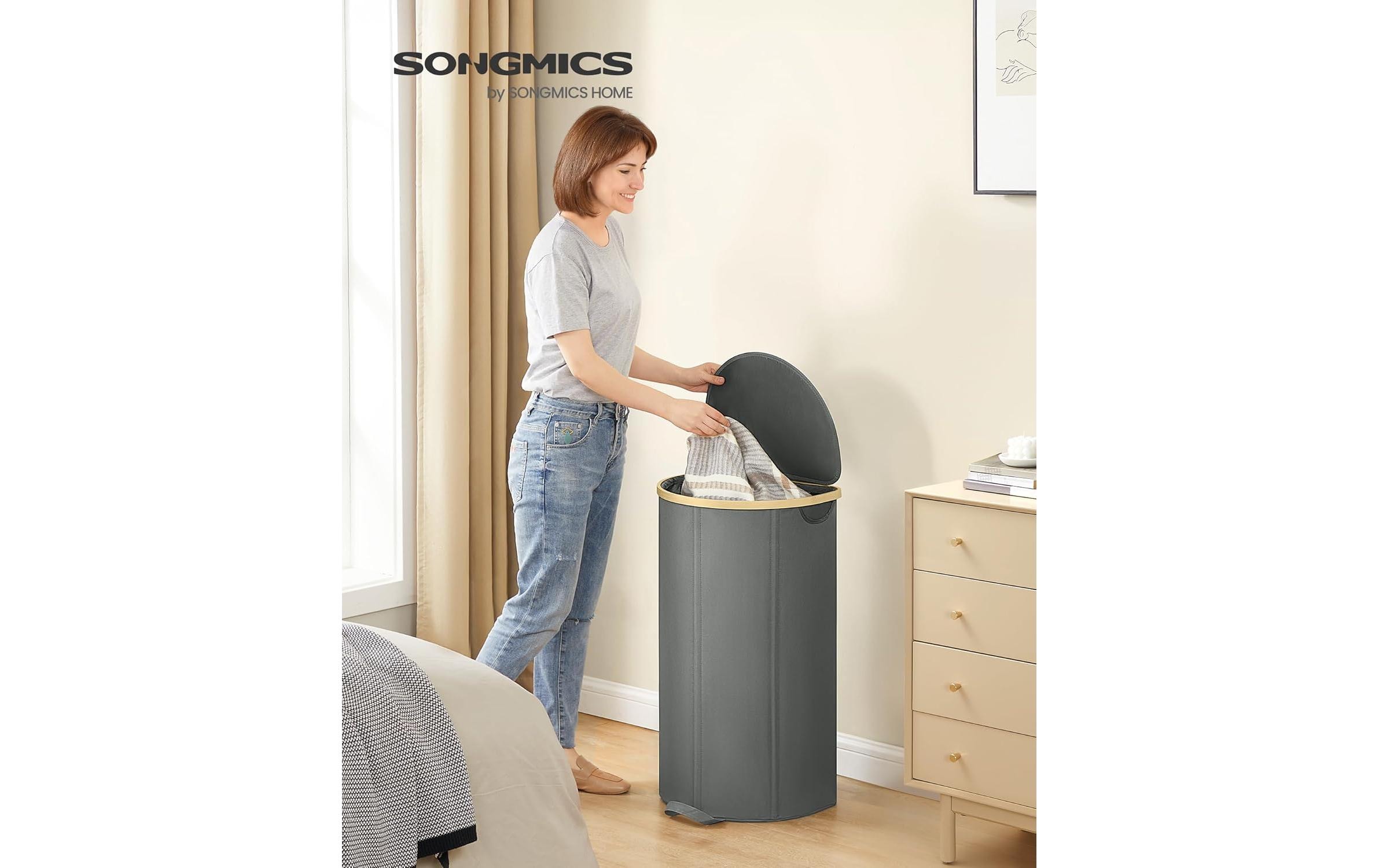 SONGMICS Wäschekorb »90 l«