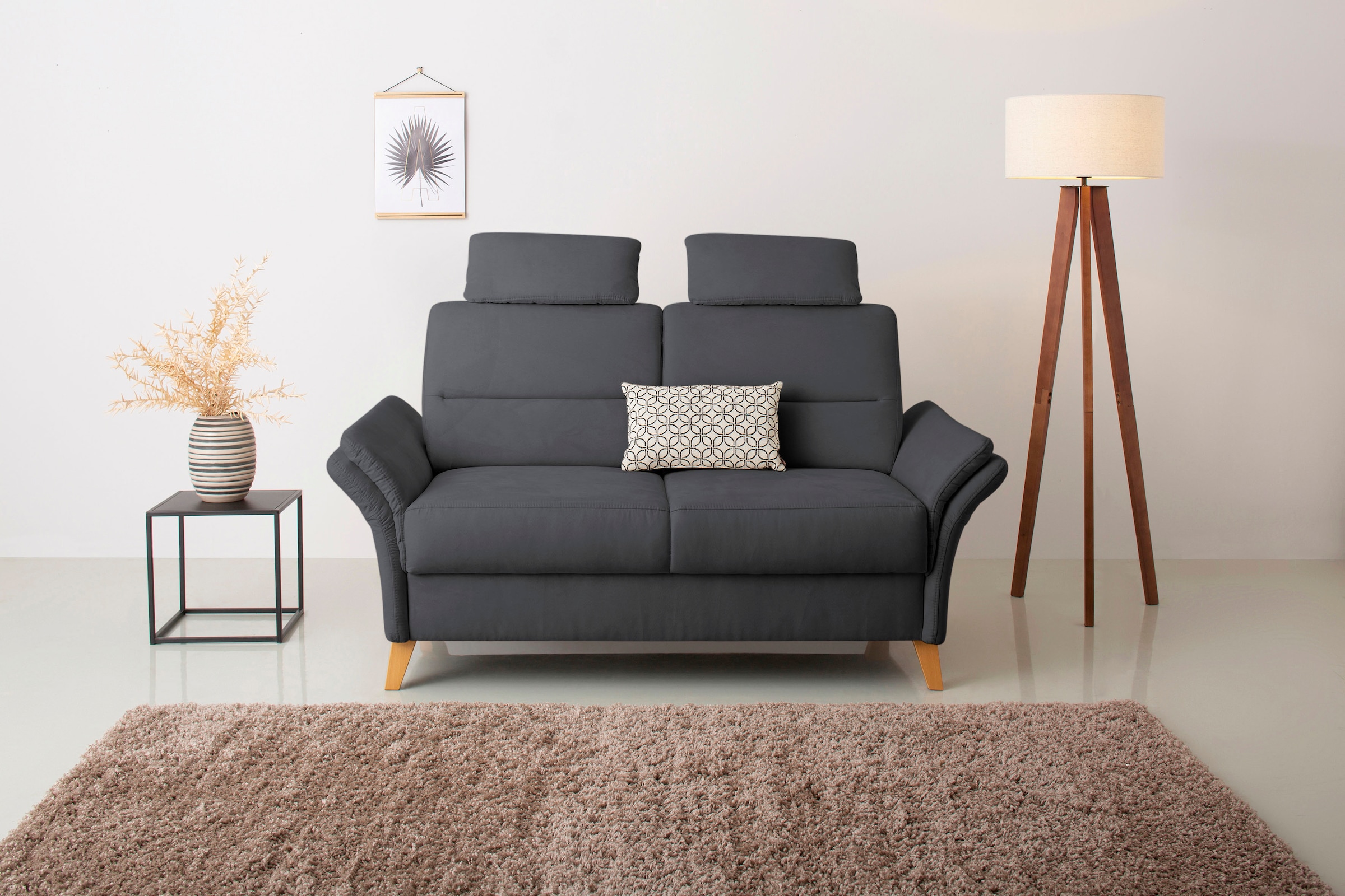 Home affaire 2-Sitzer »Westerland« Federkern-Polsterung. wahlweise mit Armlehnfunktion