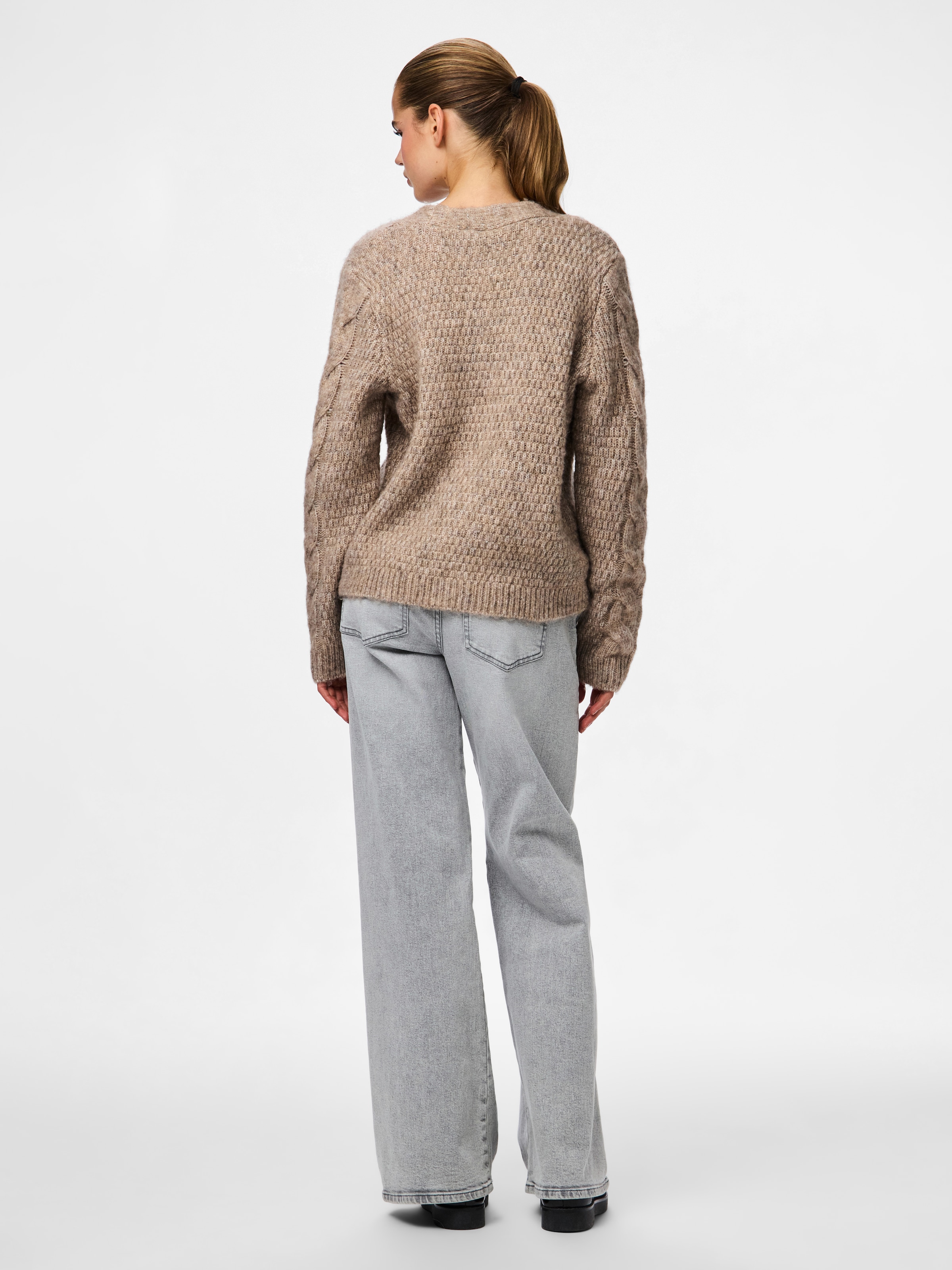 pieces Veste en tricot »PCNINA LS V-NECK KNIT CARDIGAN NOOS BC«