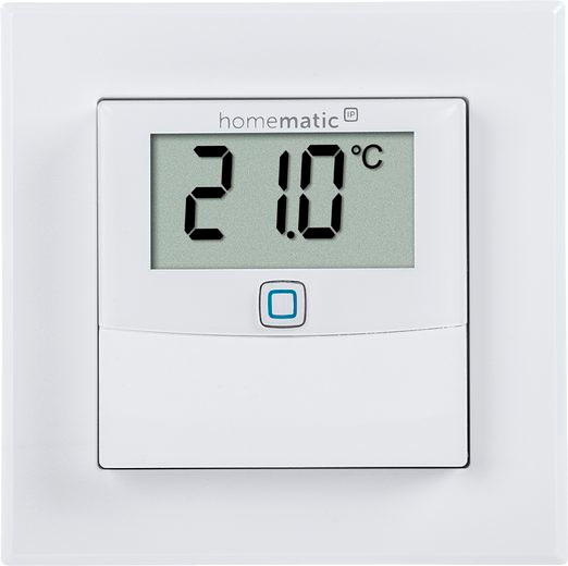 Image of Homematic IP Smart-Home-Zubehör "Temp.- und Luftfeuchtigkeitssensor Display –innen (150180A0)"