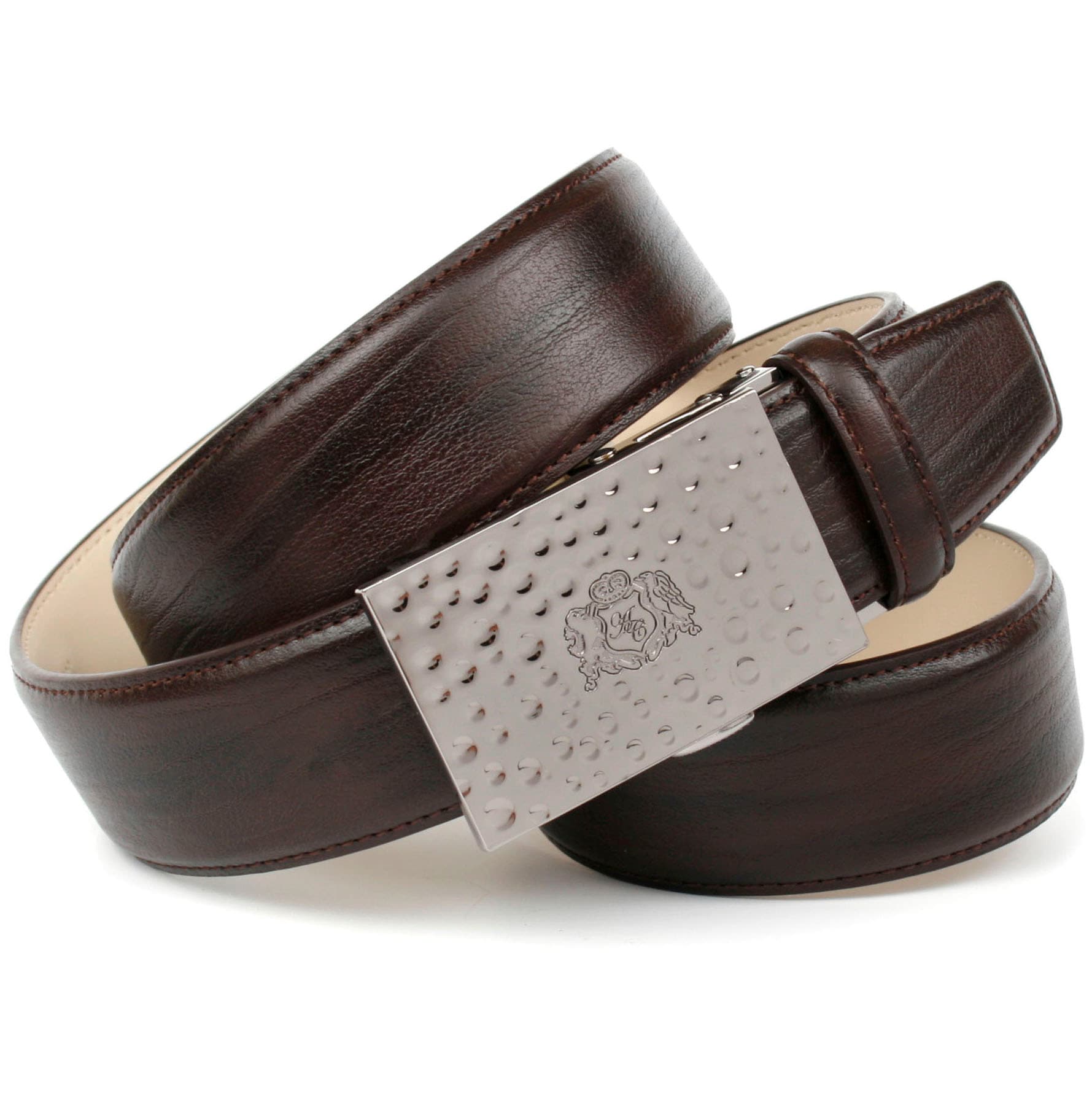 Image of Anthoni Crown Ledergürtel, Casualledergürtel in Mokka bei Ackermann Versand Schweiz