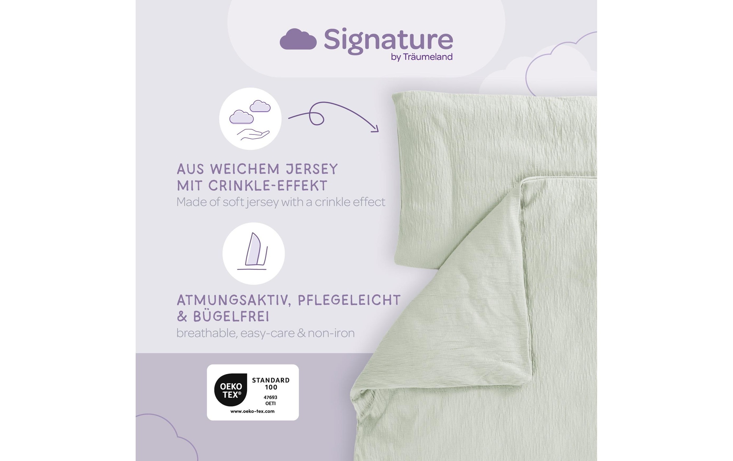 Träumeland Kinderbettwäsche »Signature 100 x 135 cm + 40 x 60 cm«