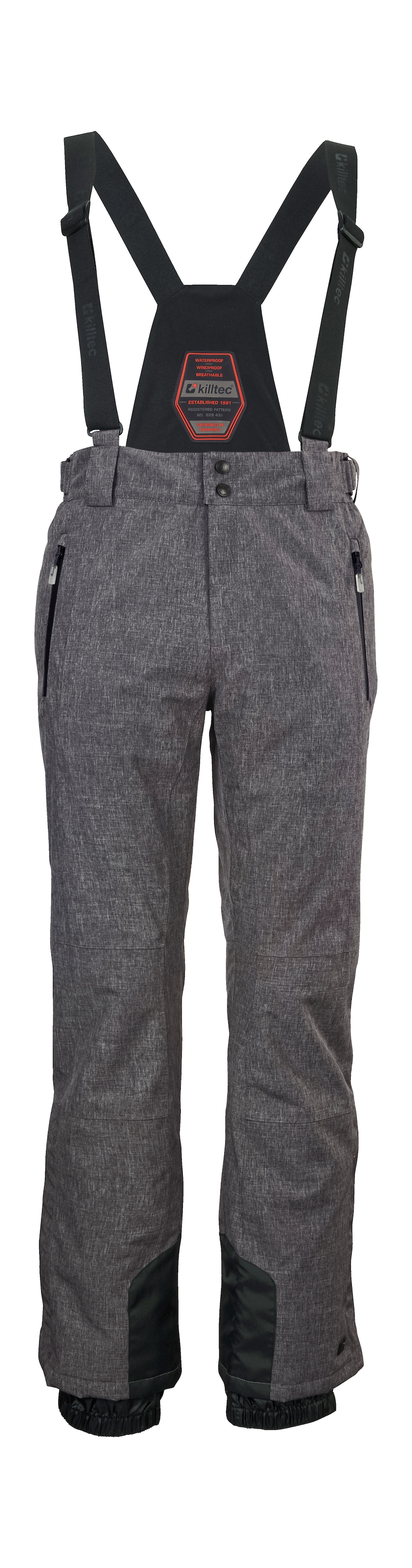 Image of Killtec Skihose "KSW 146 MN SKI PNTS" Wasserdichte Skihose mit Kantenschutz, verstellbare Taille und Träger