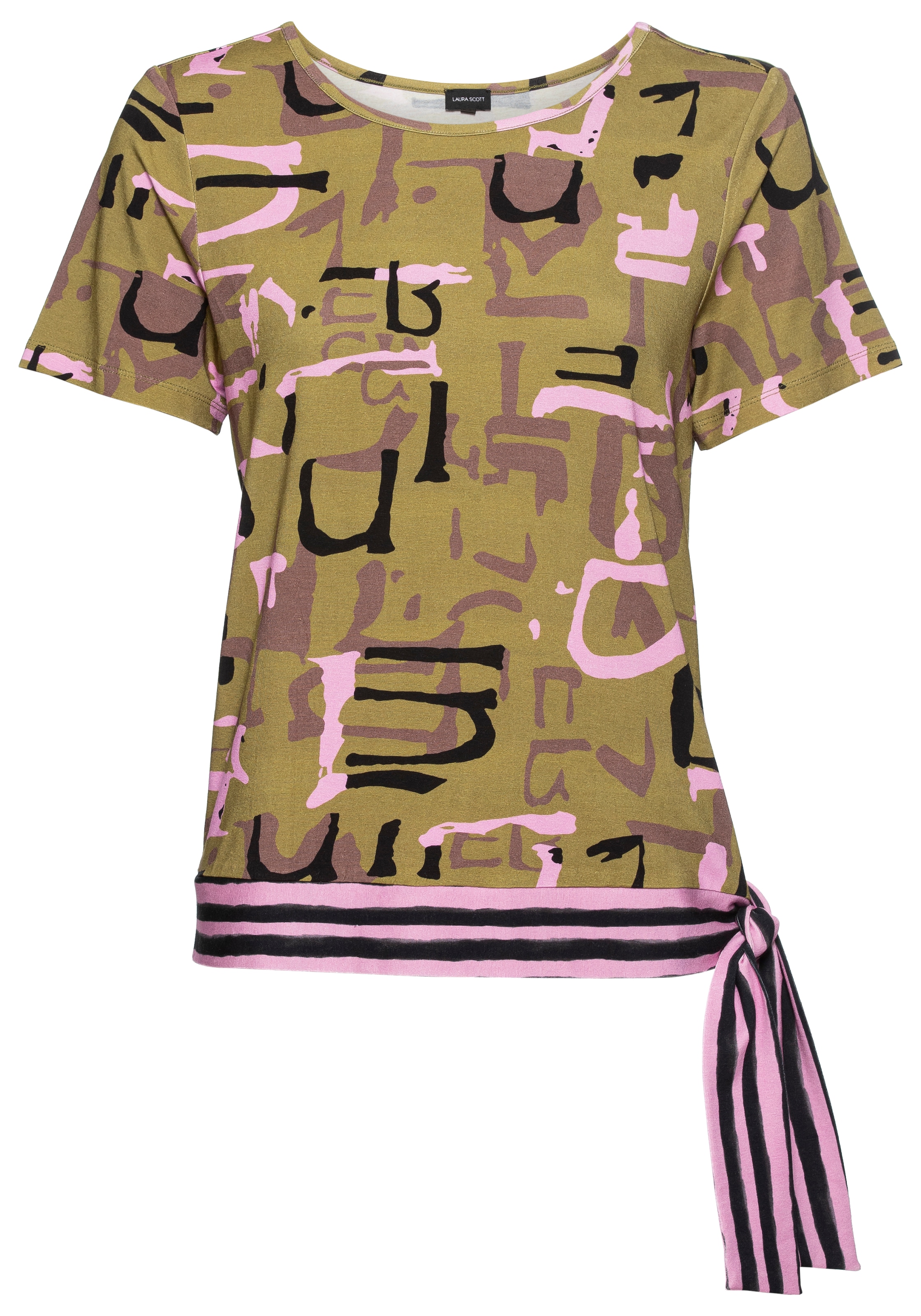 Laura Scott T-Shirt, mit modernen Print - NEUE KOLLEKTON