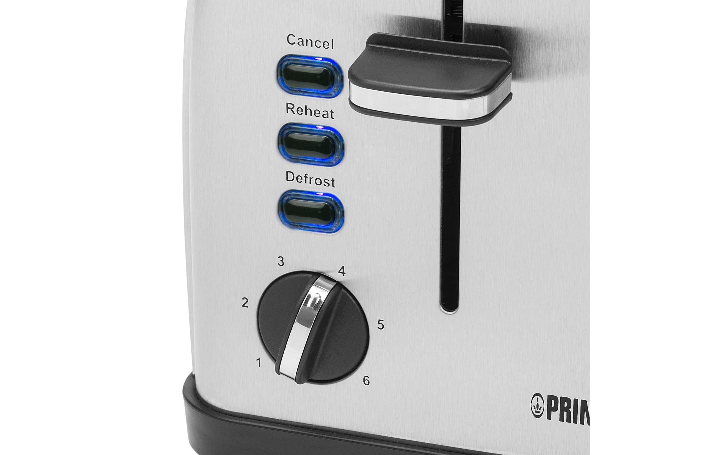 PRINCESS Toaster »Style 2 Silber«, 2 kurze Schlitze, für 2 Scheiben, 850 W