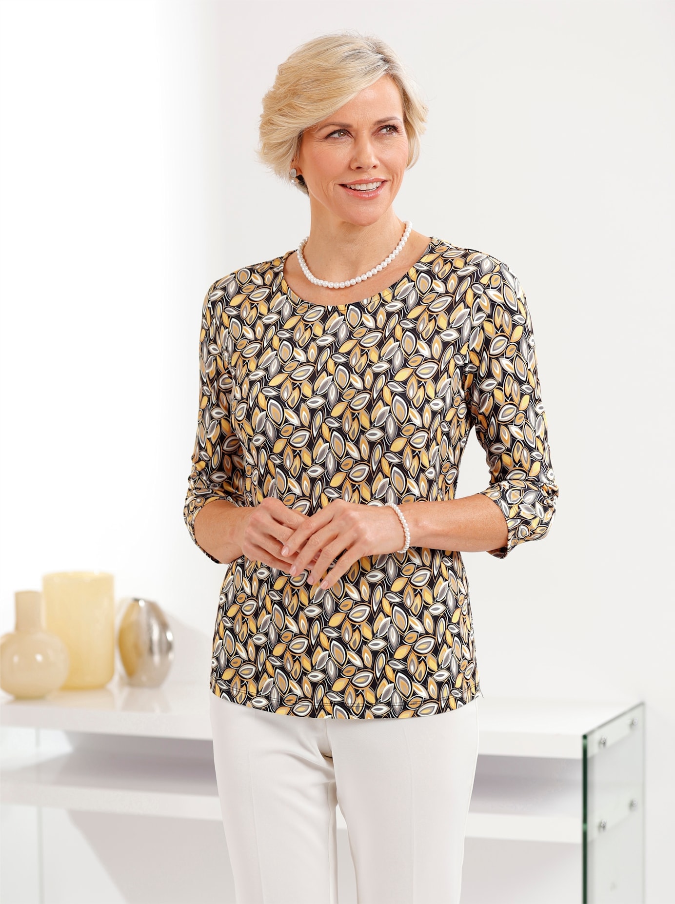 Classic 3/4-Arm-Shirt »Shirt« 1 Stk. tlg.