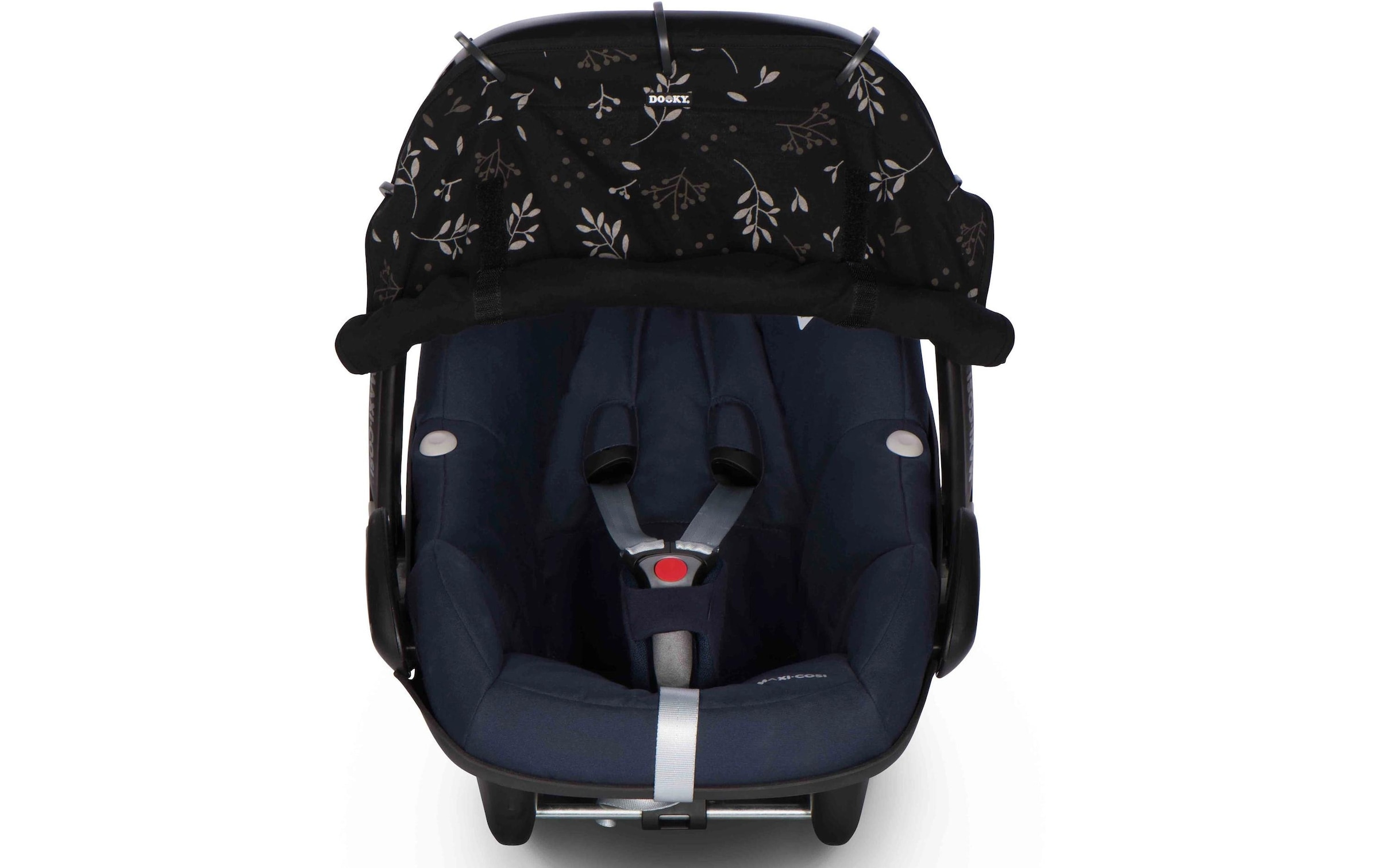 Dooky Housse de protection solaire pour poussette »Universal Cover Romantic Leaves«