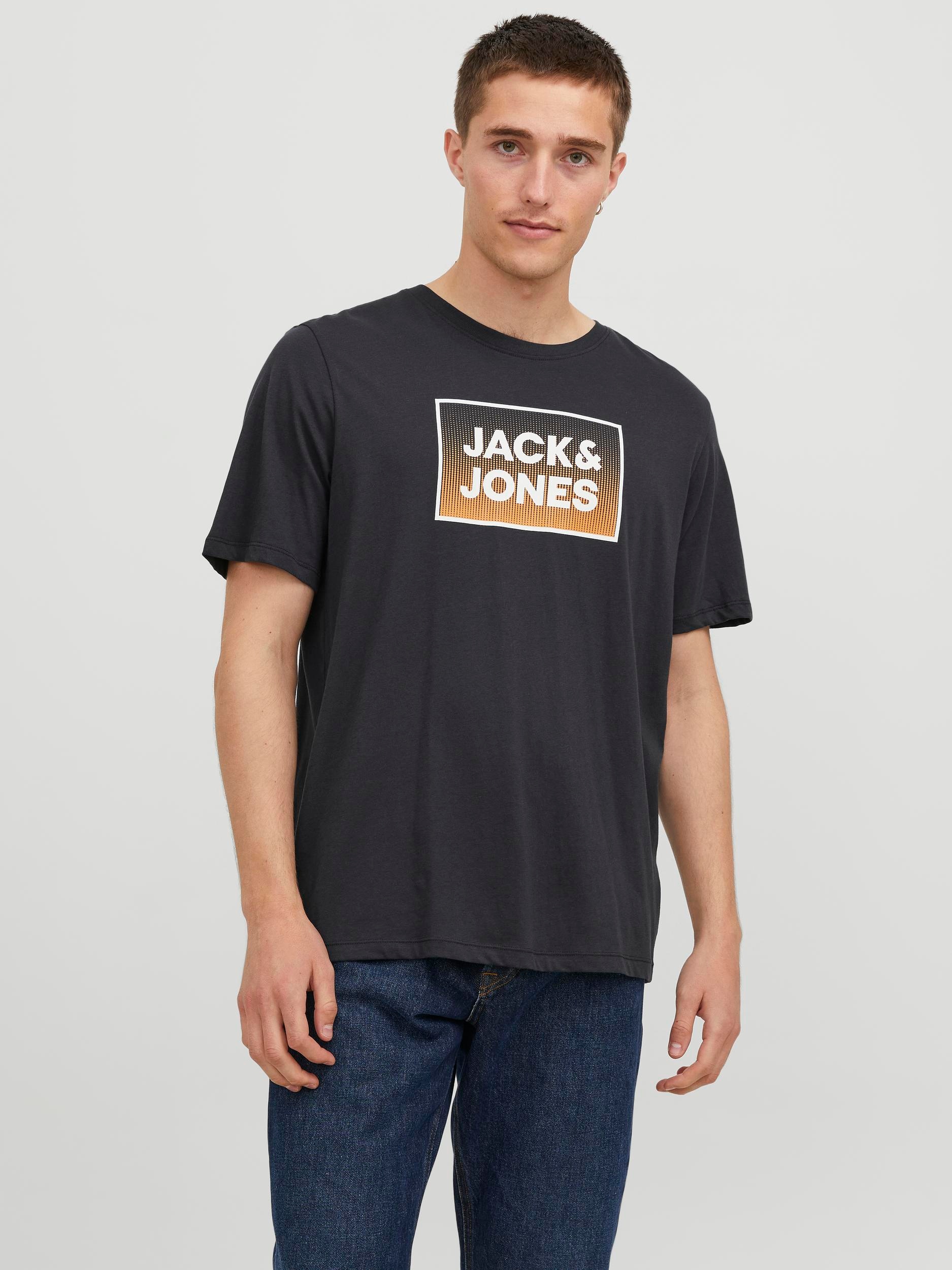 Jack & Jones T-Shirt »JJSTEEL TEE SS CREW NECK«