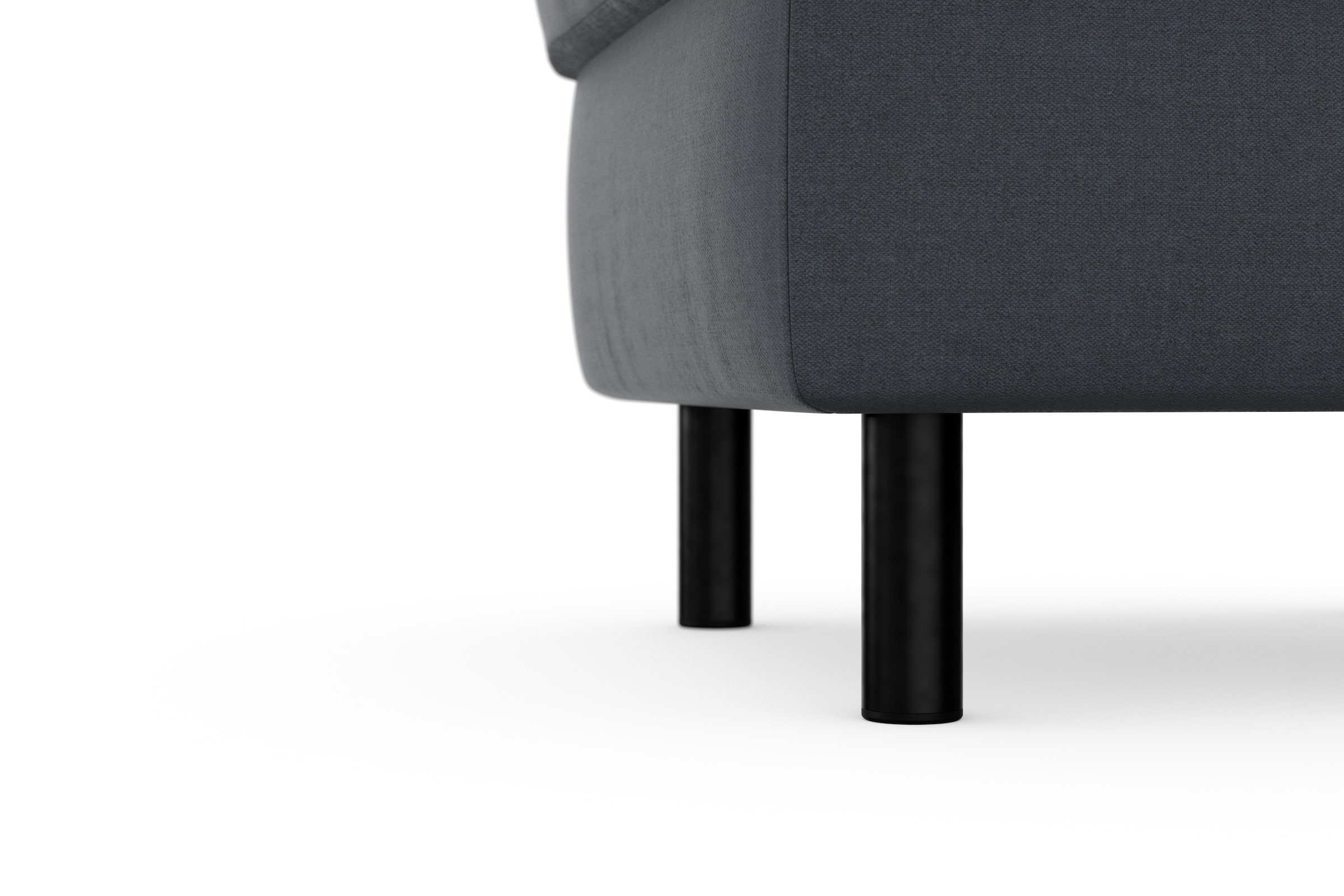 sit&more Stauraumhocker »Sinatra«, Sitzfläche ist abnehmbar, mattschwarze Metallfüsse