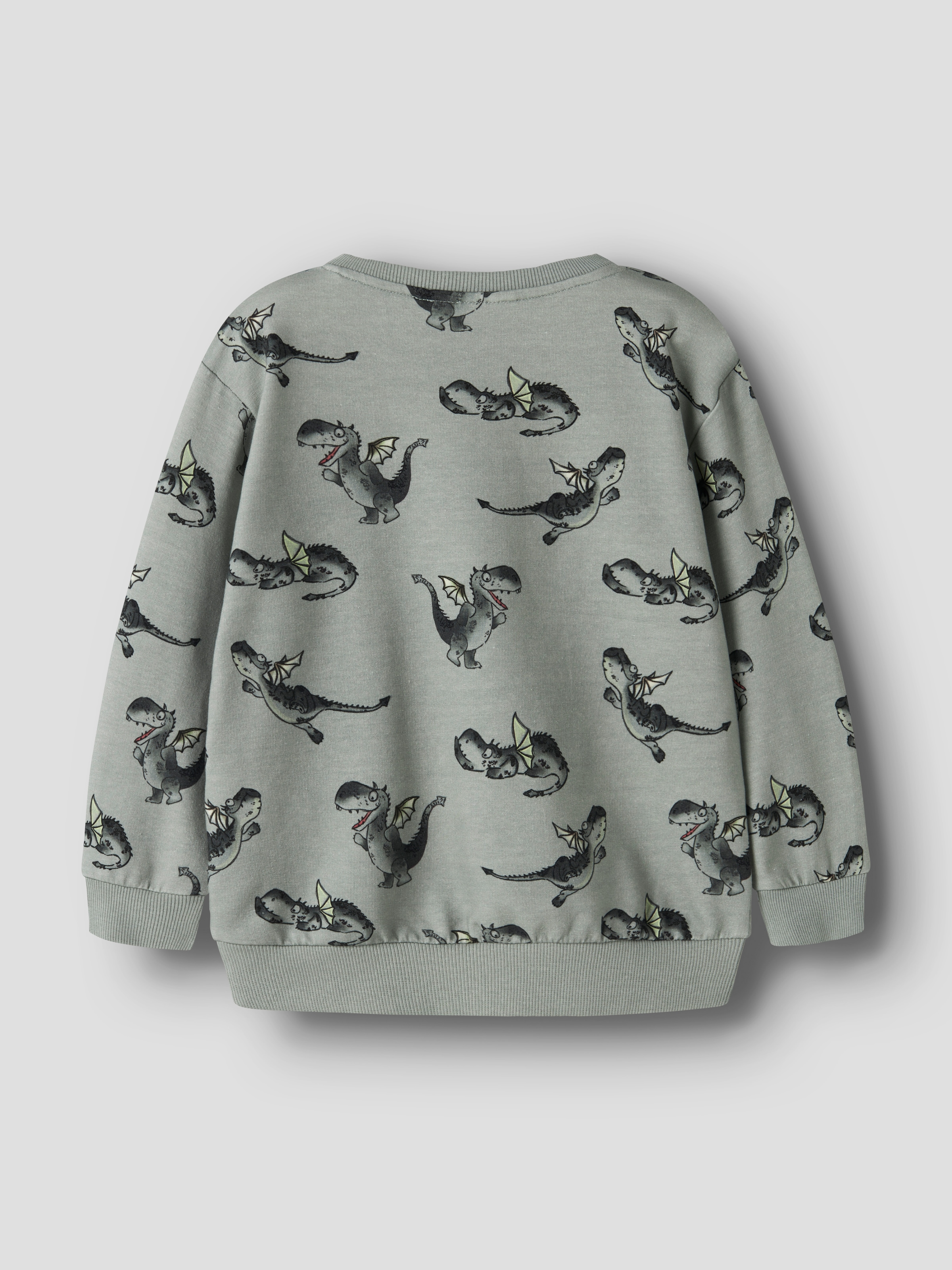 Name It Sweatshirt »NMMKASSE LS NREG SWEAT UNB«, Baumwollmischung, regular fit
