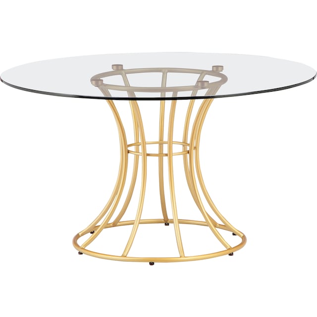 Leonique Couchtisch »Danice«, mit runder Tischplatte in modernem Design  jetzt kaufen