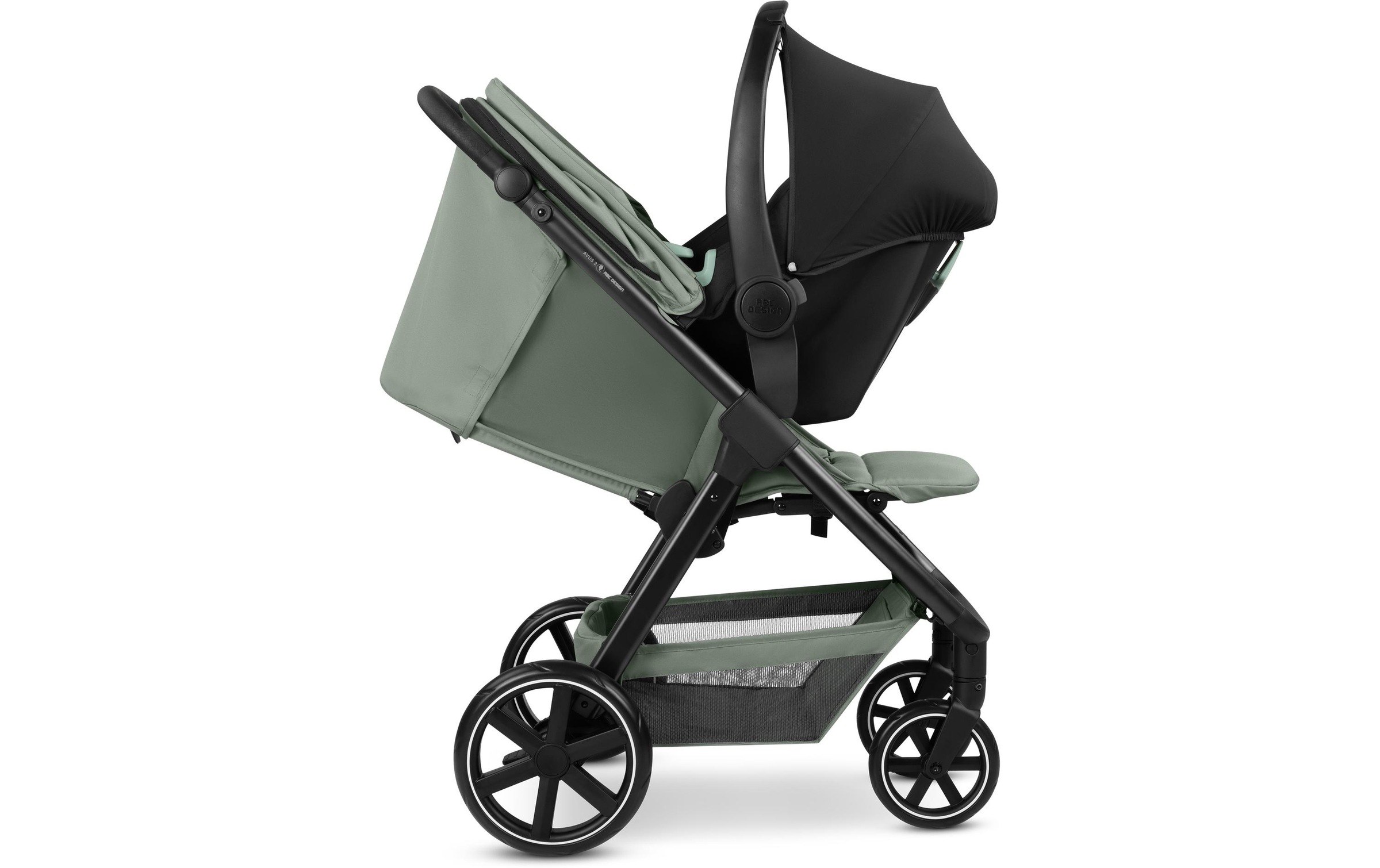 ABC Design Kinder-Buggy »Avus 2 Coal«, 22 kg