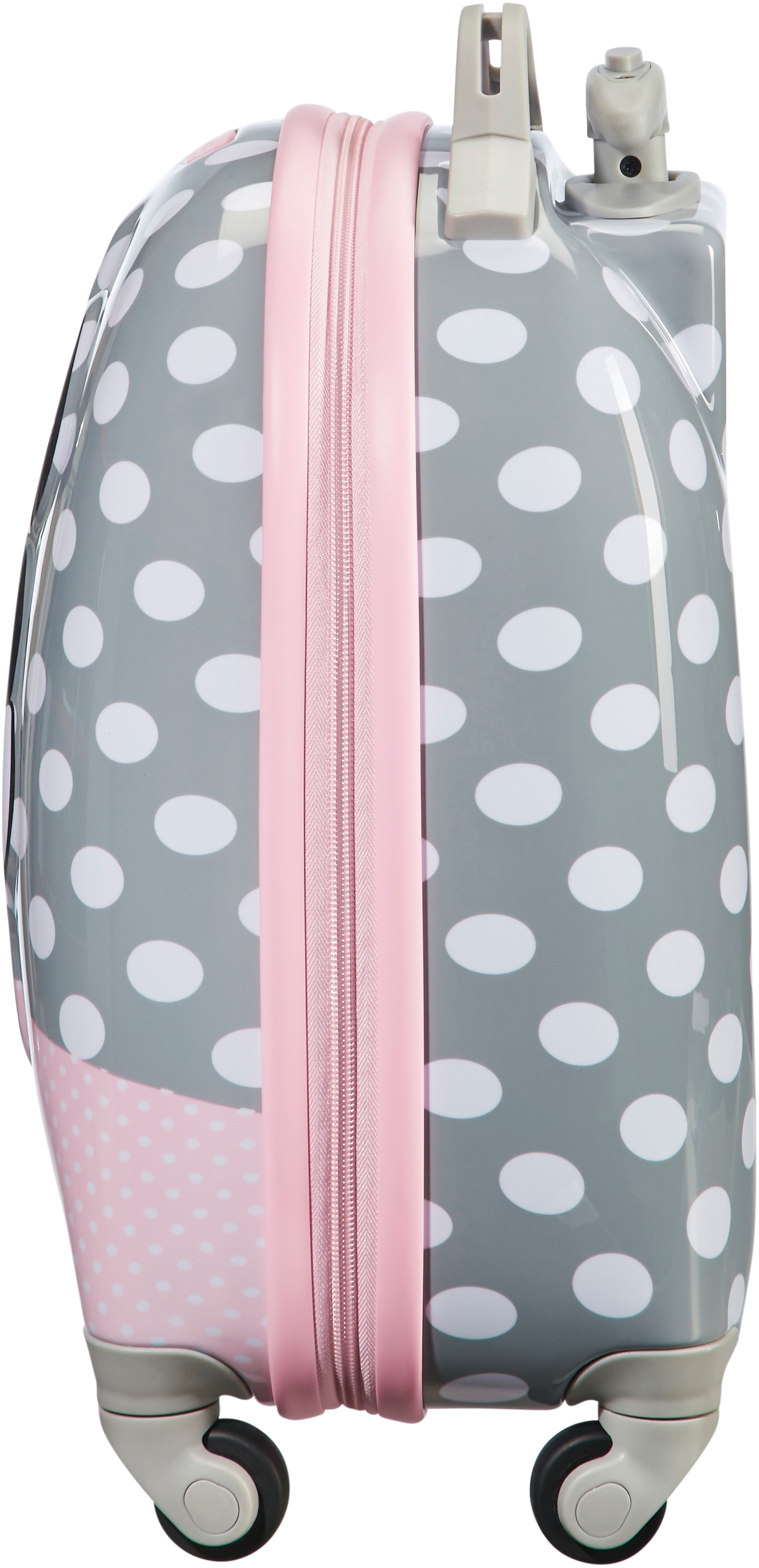 Samsonite Kinderkoffer »Disney Ultimate 2.0, 46 cm, Minnie Glitter«, 4 St. Rollen, Kinder Reisegepäck Handgepäck-Koffer