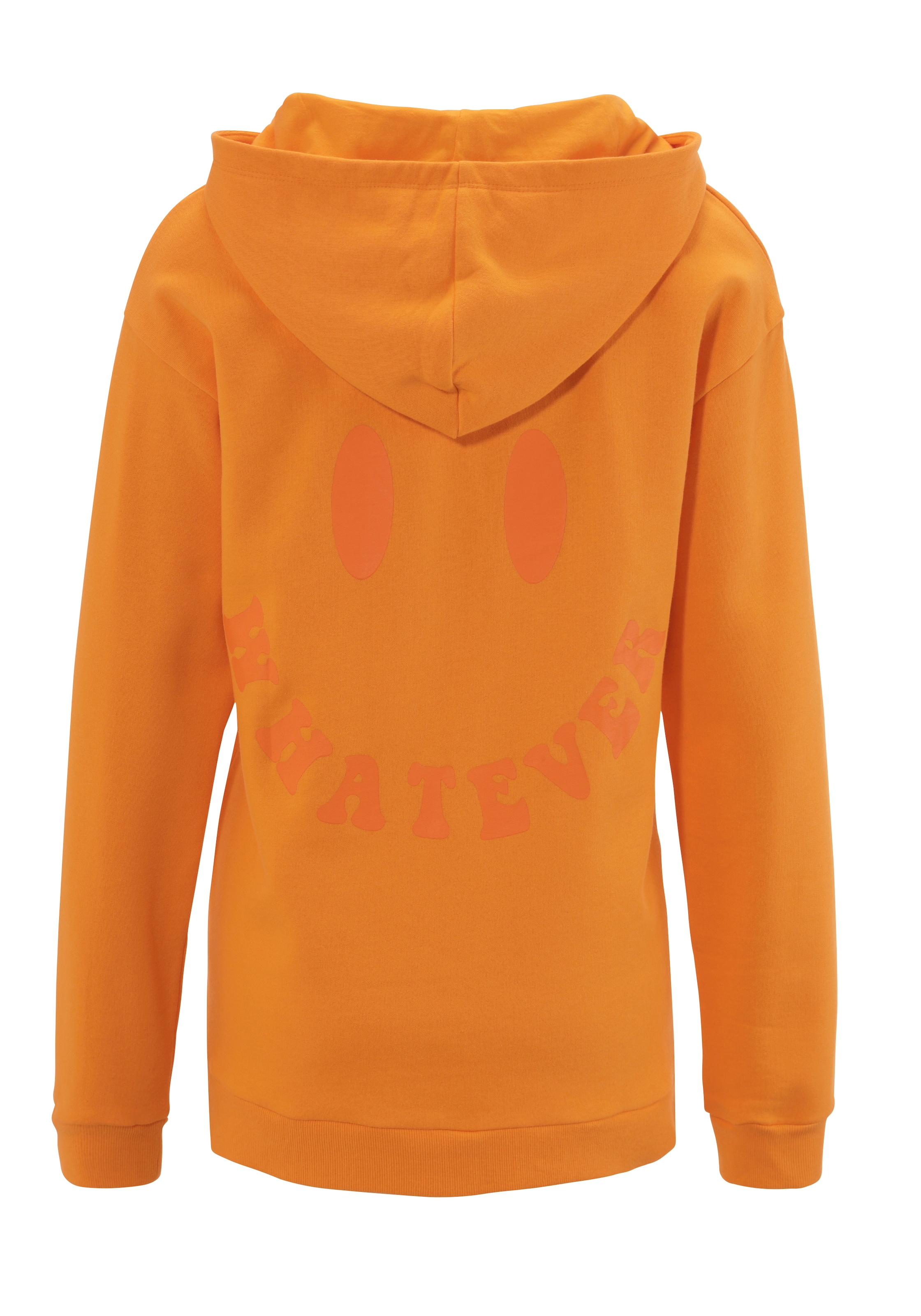 Aniston CASUAL Kapuzensweatshirt, mit Smiley im Rücken