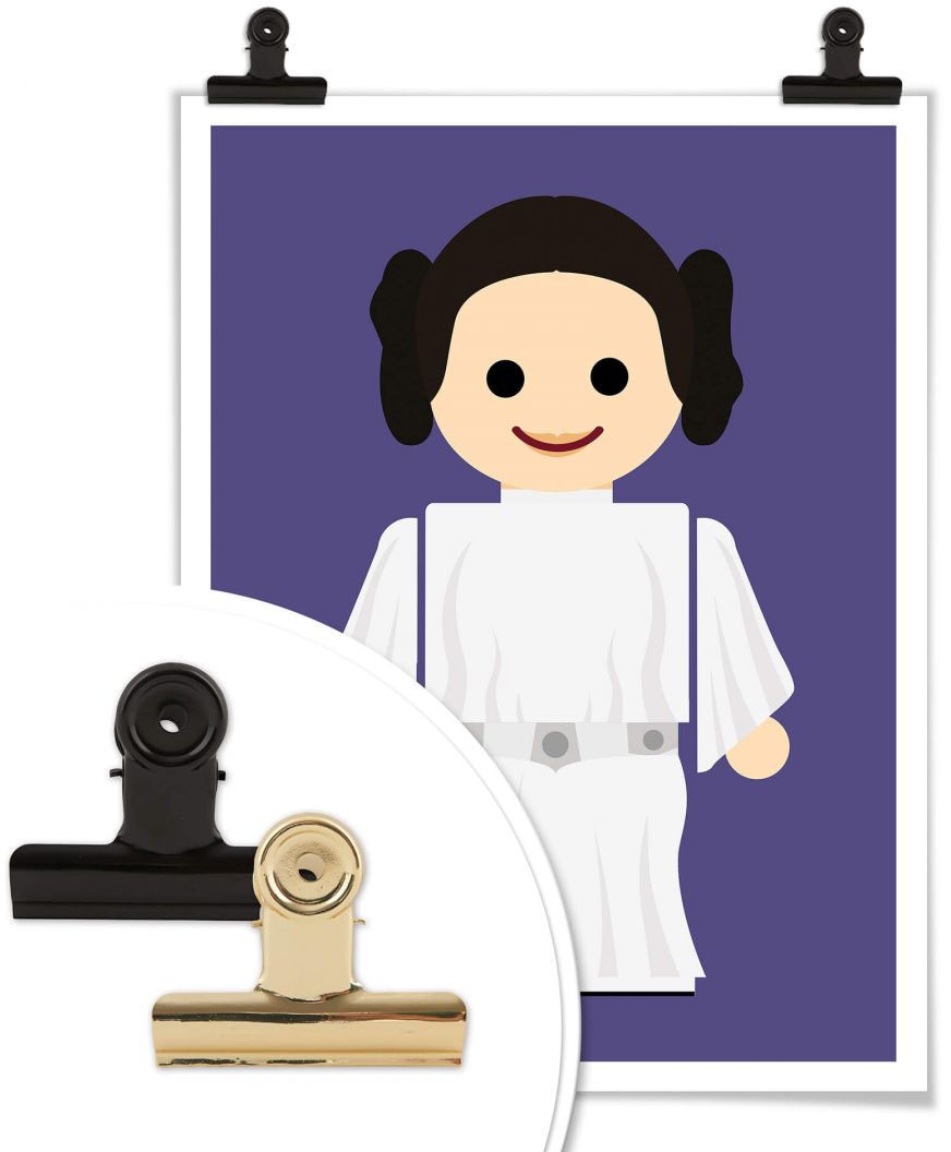 jetzt St.), Poster Prinzessin Leia Spielzeug«, kaufen Kinder, Wandposter »Playmobil Bild, (1 Poster, Wandbild, Wall-Art
