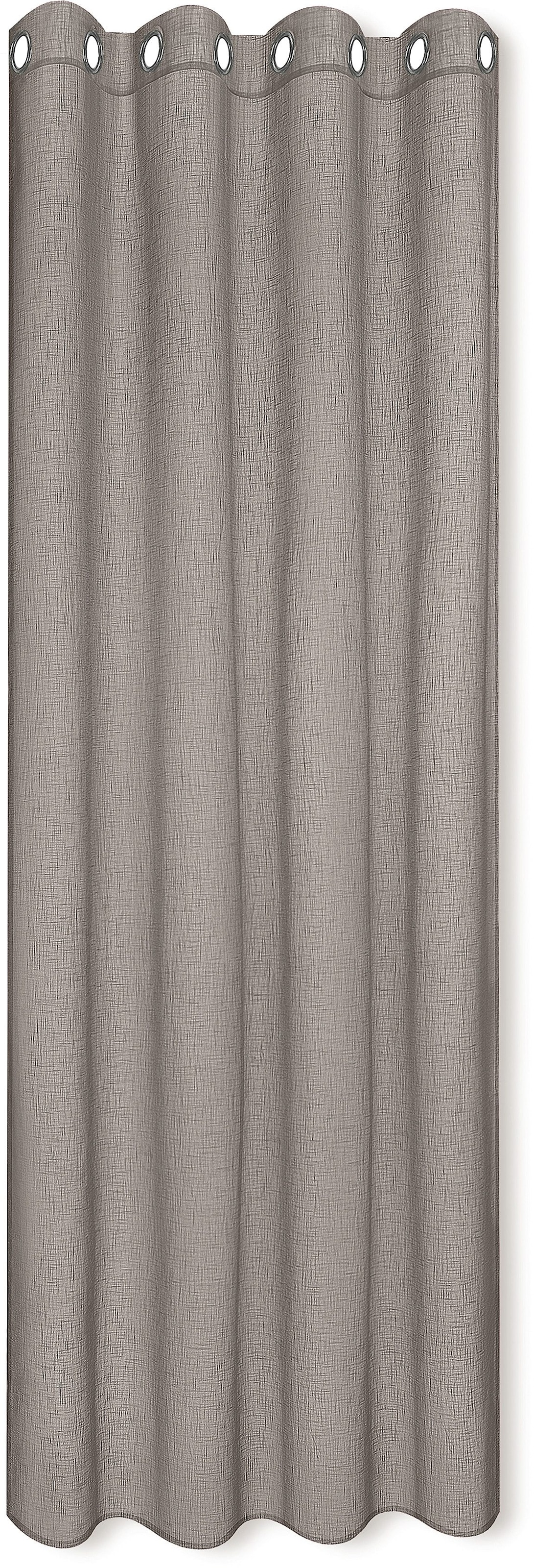 Image of Happy Home Vorhang "MIRANDA" Ösen 1 Stk. tlg. HxB: 235x140, halbtransparent
