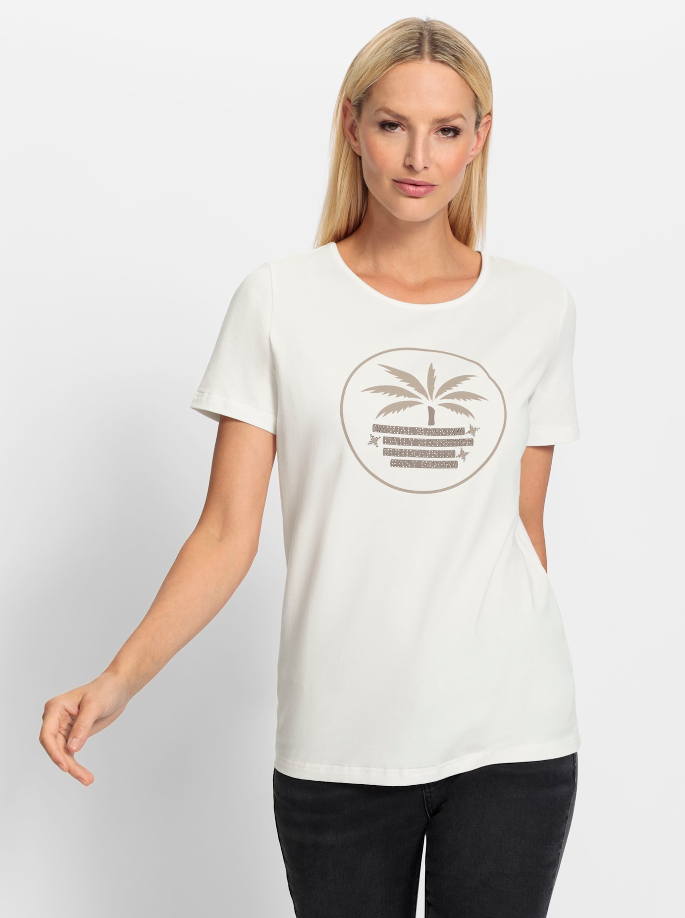heine T-Shirt »T-Shirt«, (1 tlg.)