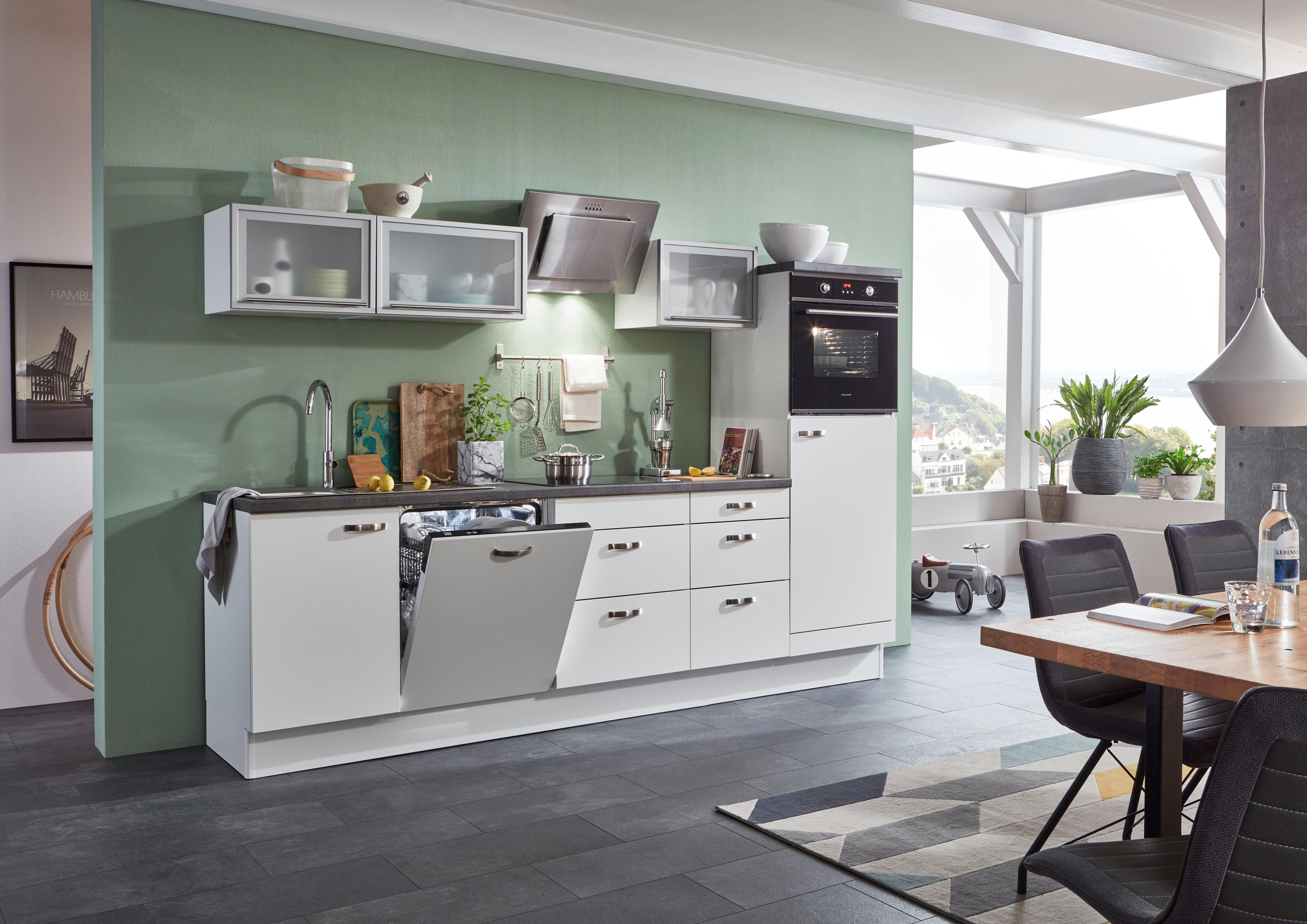 KOCHSTATION Spülenschrank "KS-Cara" Breite 100 cm