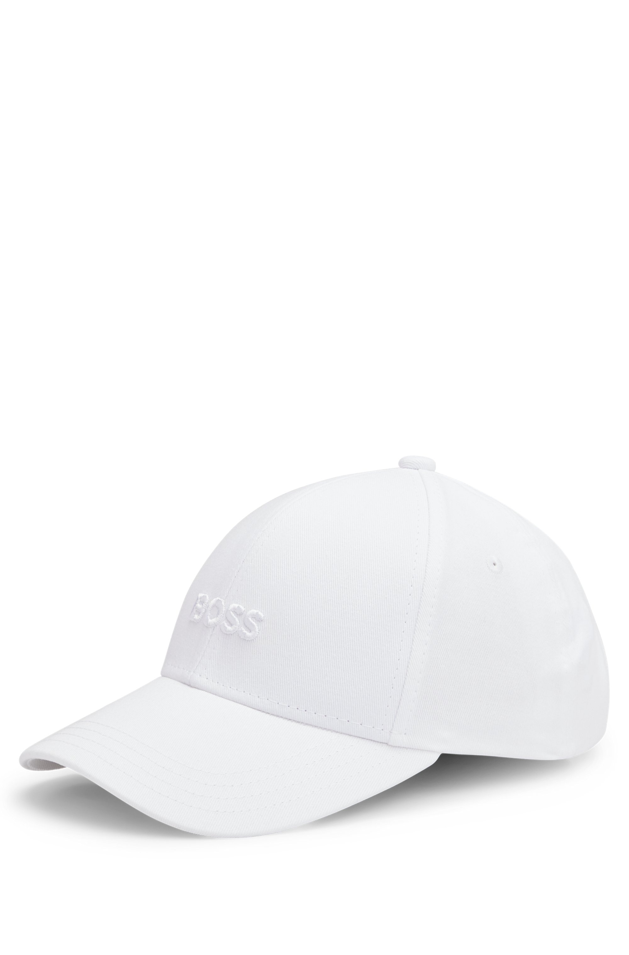 Boss, Unisex, BOSS »Zed« mit Logostickerei, Unisex, weiß 100, Einheitsgröße, Cap von BOSS