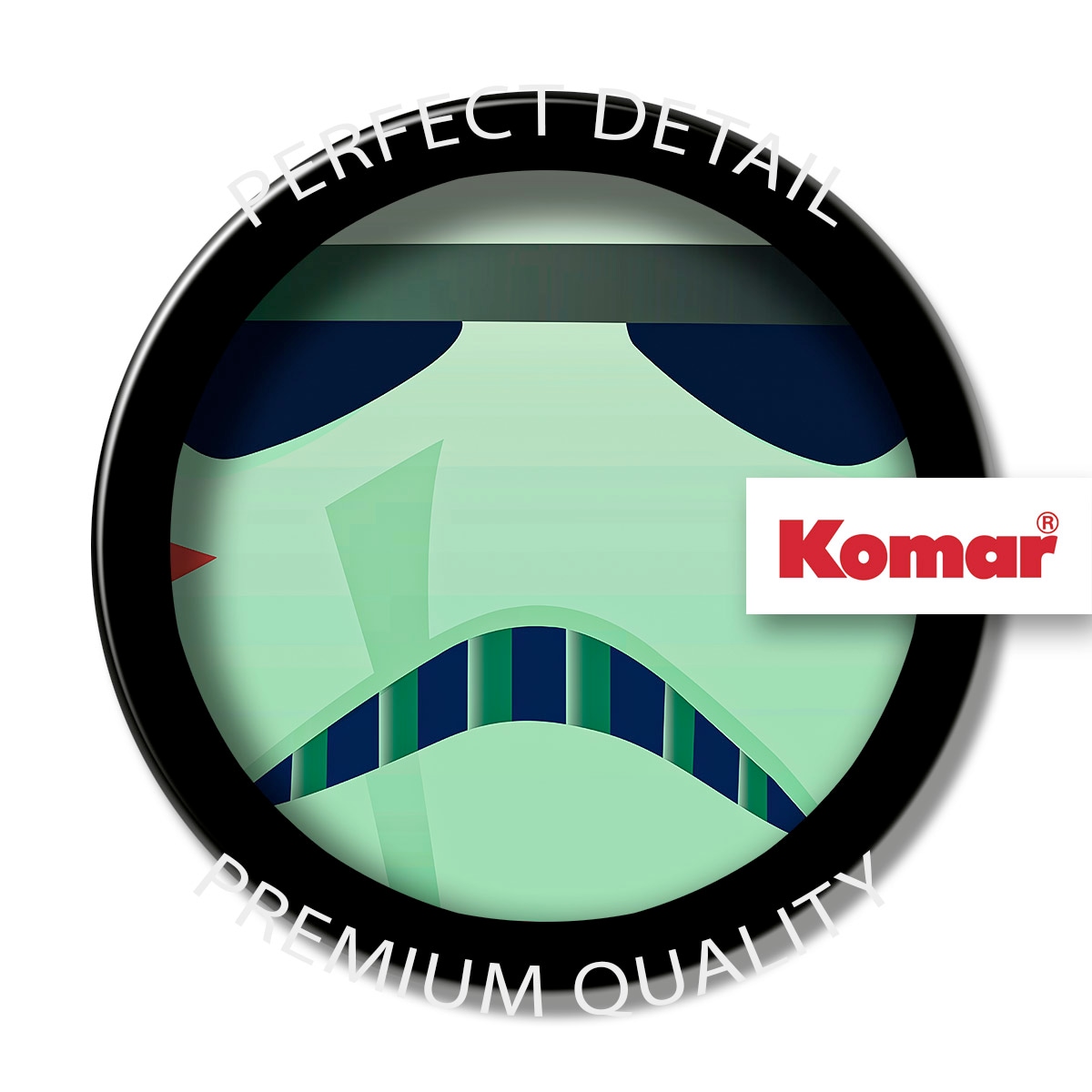 Komar Fototapete »Wandtattoo - Star Wars One of us! - Grösse 125 x 125 cm« Comic | bedruckt glatt