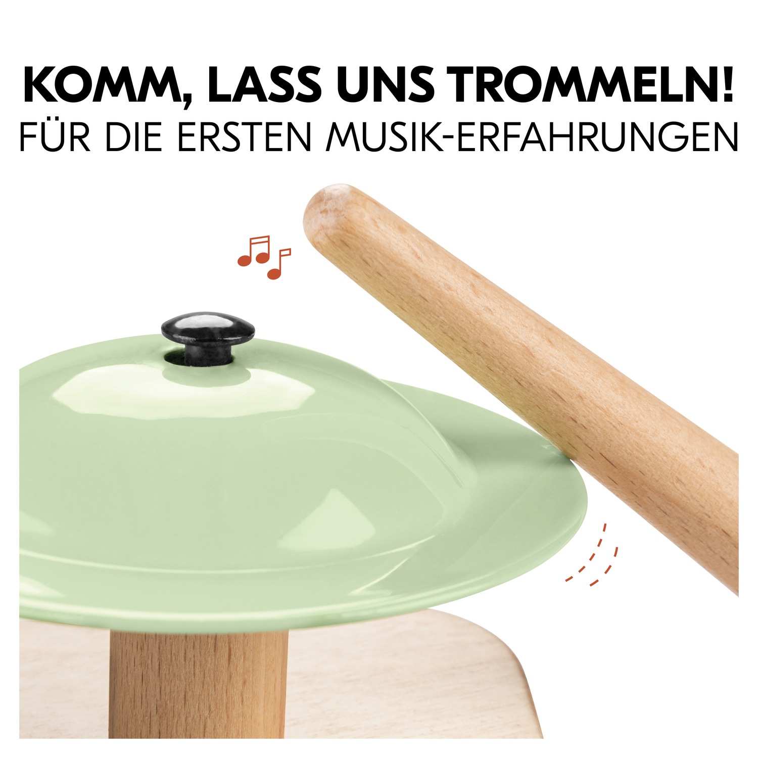 Hauck Spielzeug-Musikinstrument »Play Drums S, hauck Animals« für Hauck Play Tray; FSC® - schützt Wald