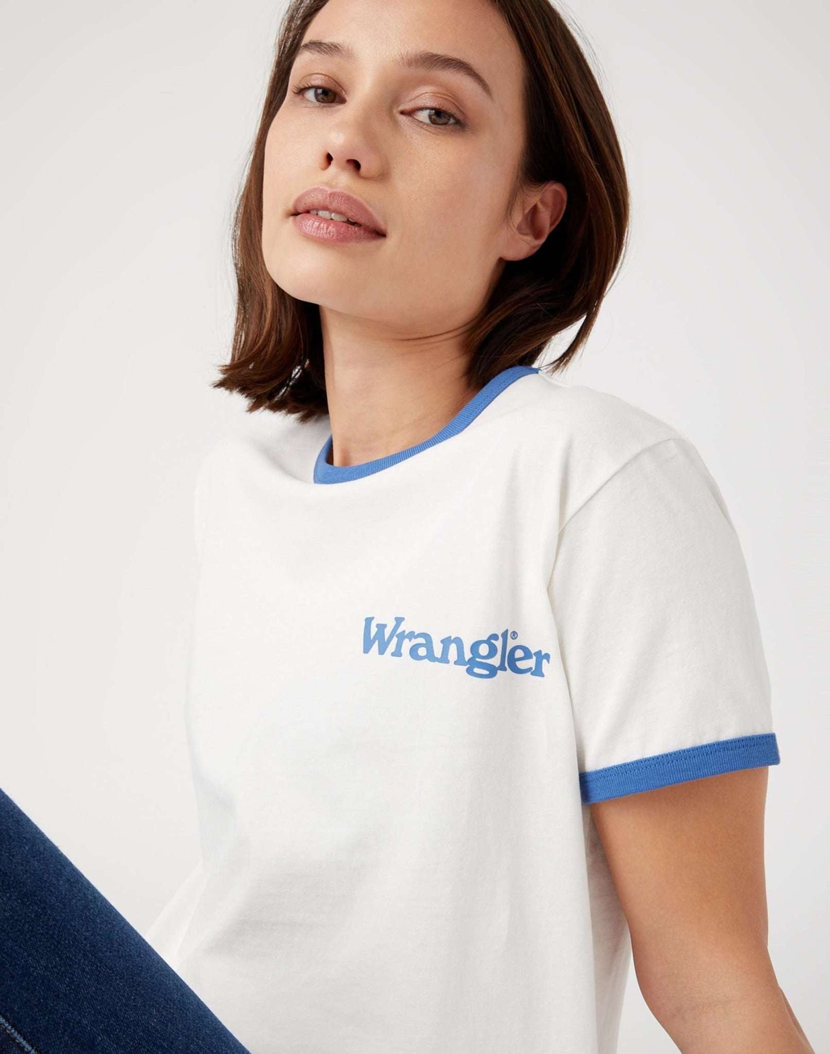 Wrangler T-Shirt »Wrangler T-Shirts Relaxed Ringer Tee«