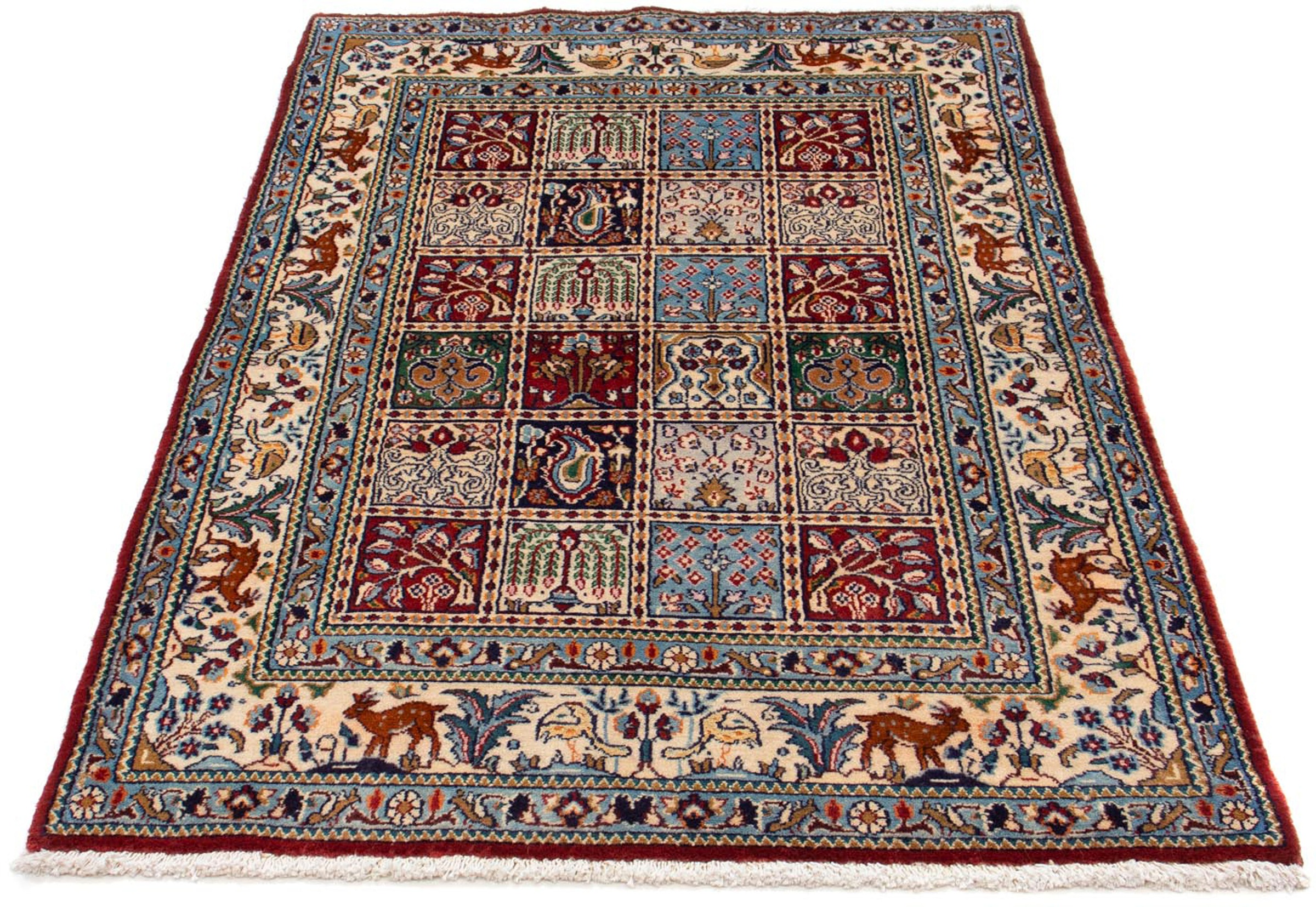Image of morgenland Orientteppich »Perser - Classic - 154 x 100 cm - mehrfarbig«, rechteckig, 10 mm Höhe, Wohnzimmer, Handgeknüpft, Einzelstück mit Zertifikat bei Ackermann Versand Schweiz