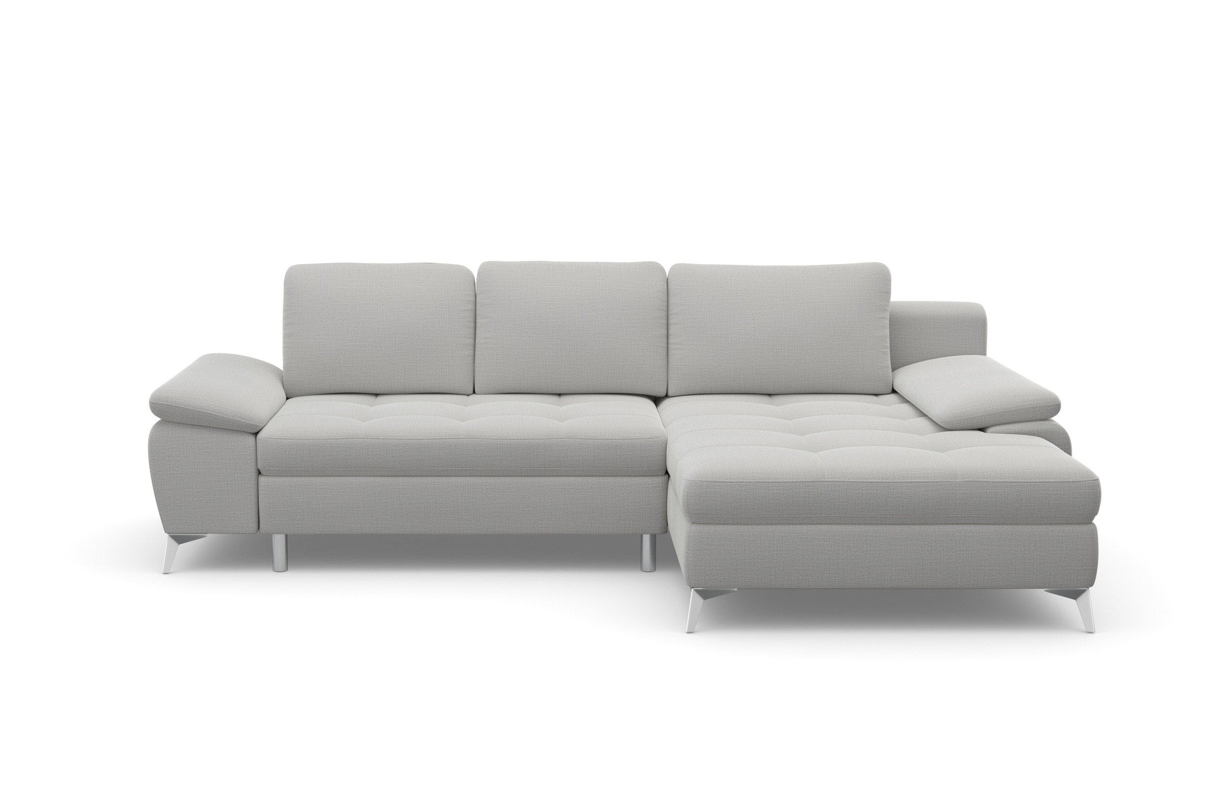 sit&more Ecksofa »Latigo L-Form«, mit Recamiere, wahlweise mit Bettfunktion und Bettkasten