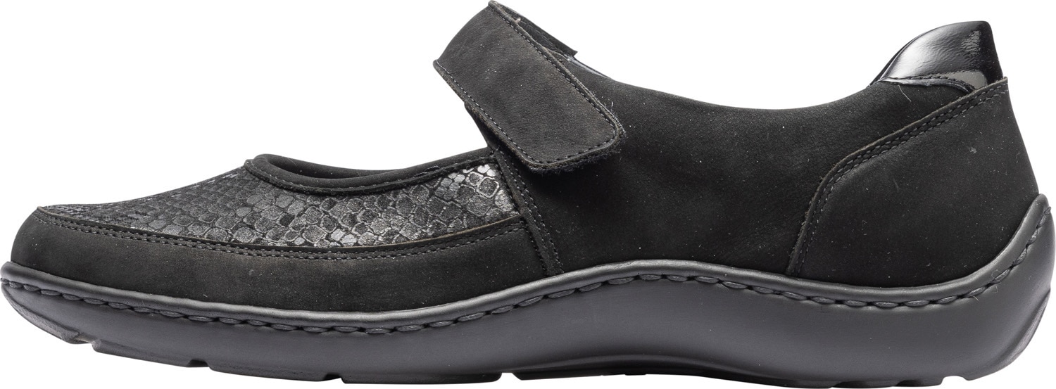Waldläufer Ballerines à lanières »HENNI«  , Halbschuh, Komfortschuh, Klettschuh in Weite H (= sehr weit)