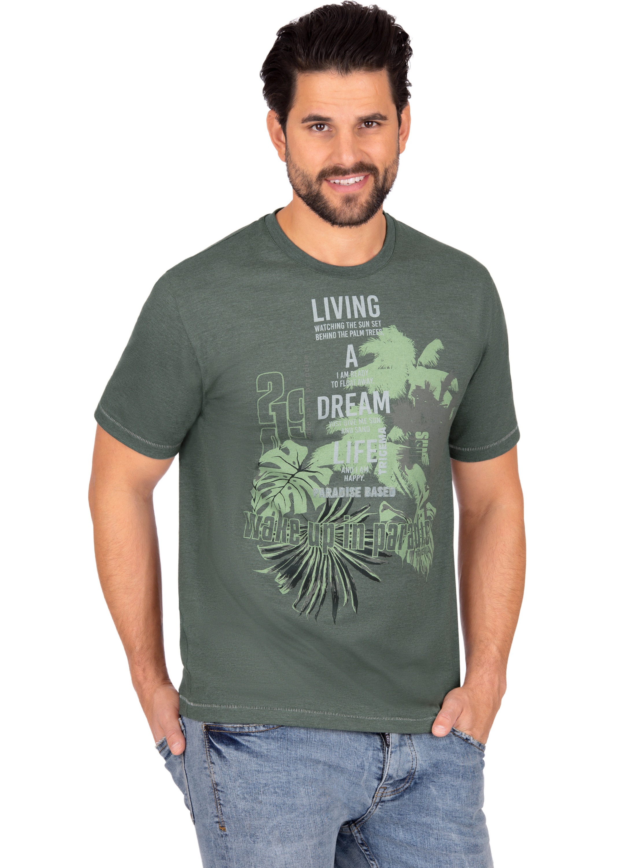 Image of Trigema T-Shirt, mit tollem Druckmotiv bei Ackermann Versand Schweiz