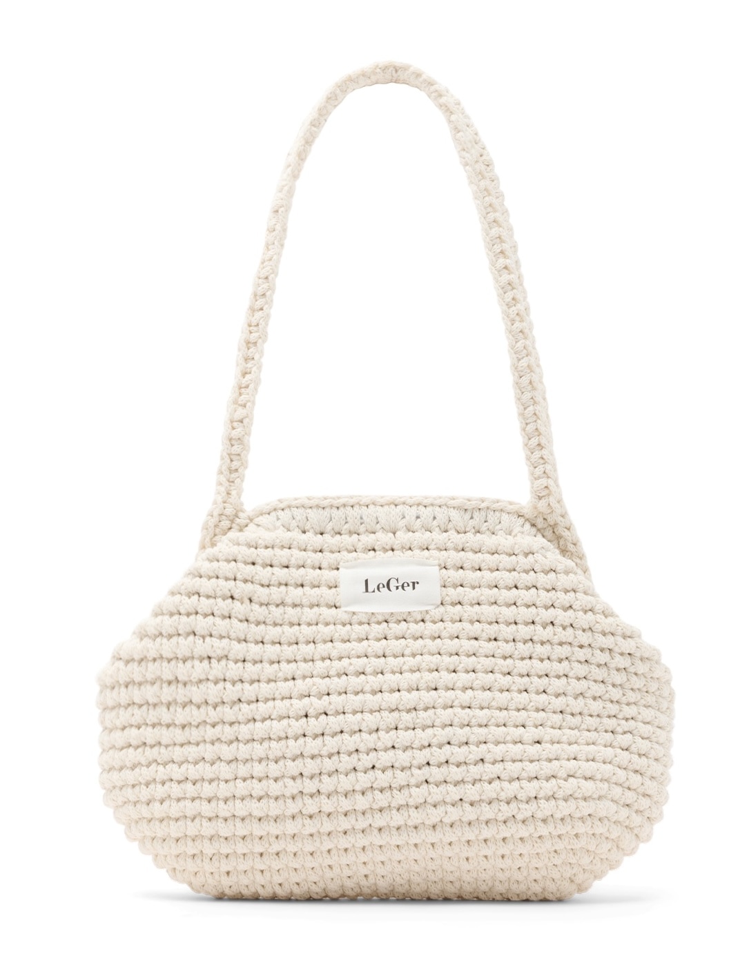Image of LeGer Handtasche "Perle Bag" in Häkeloptik