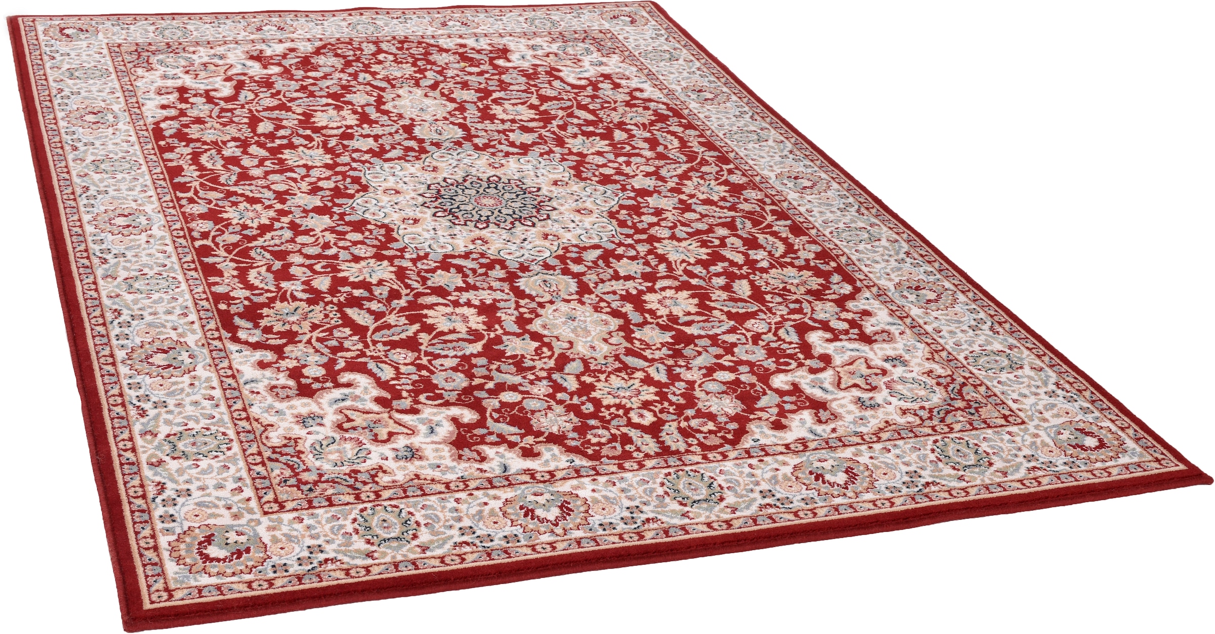 Image of THEKO Wollteppich "Dolna - 859" rechteckig 10 mm Höhe Kurzflor, reine Wolle, Orient-Optik