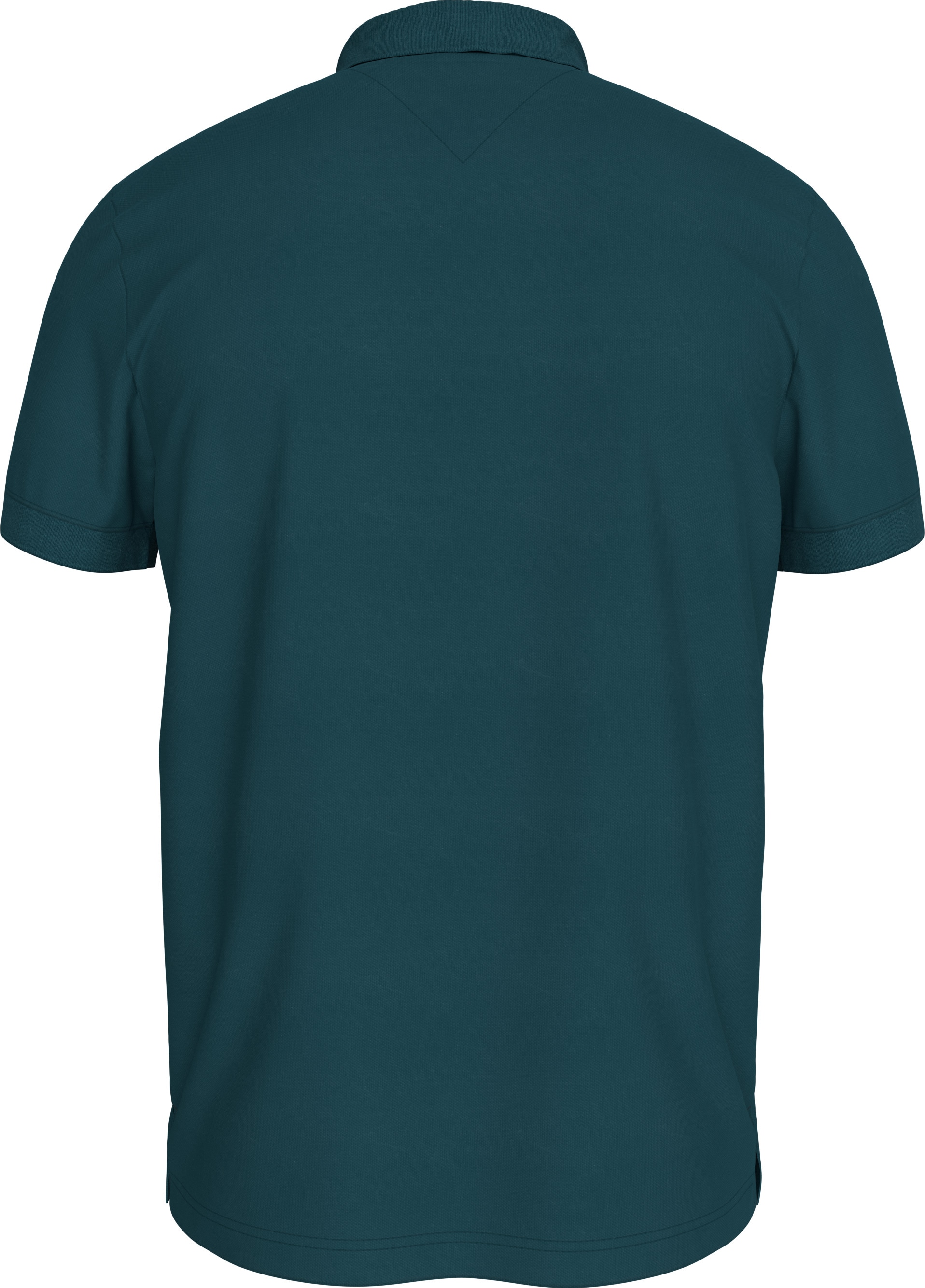 Tommy Jeans Plus Poloshirt »TJM SLIM PLACKET POLO EXT«, Grosse Grössen mit Logostickerei