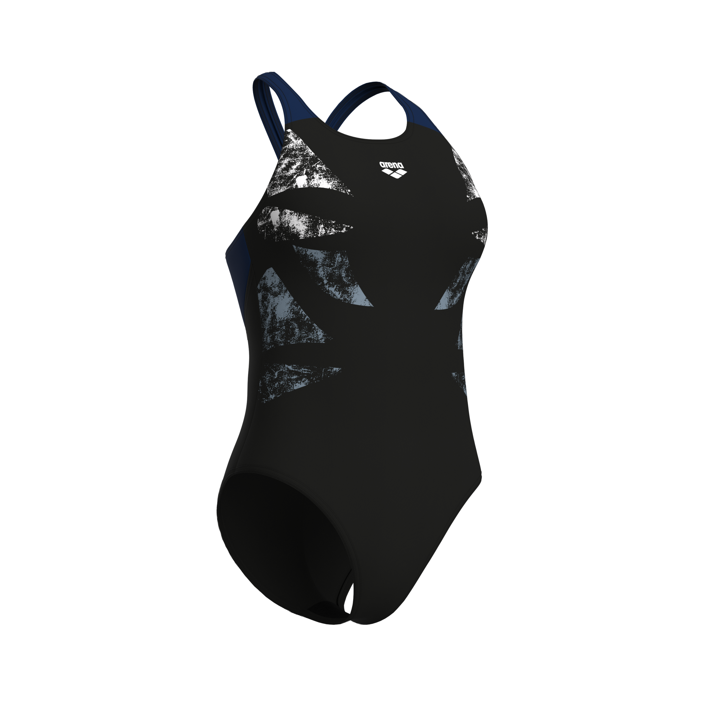 Arena Badeanzug »WOMEN'S ARENA GRAPHIC SWIMSUIT V BACK L« 1 Stk. tlg.