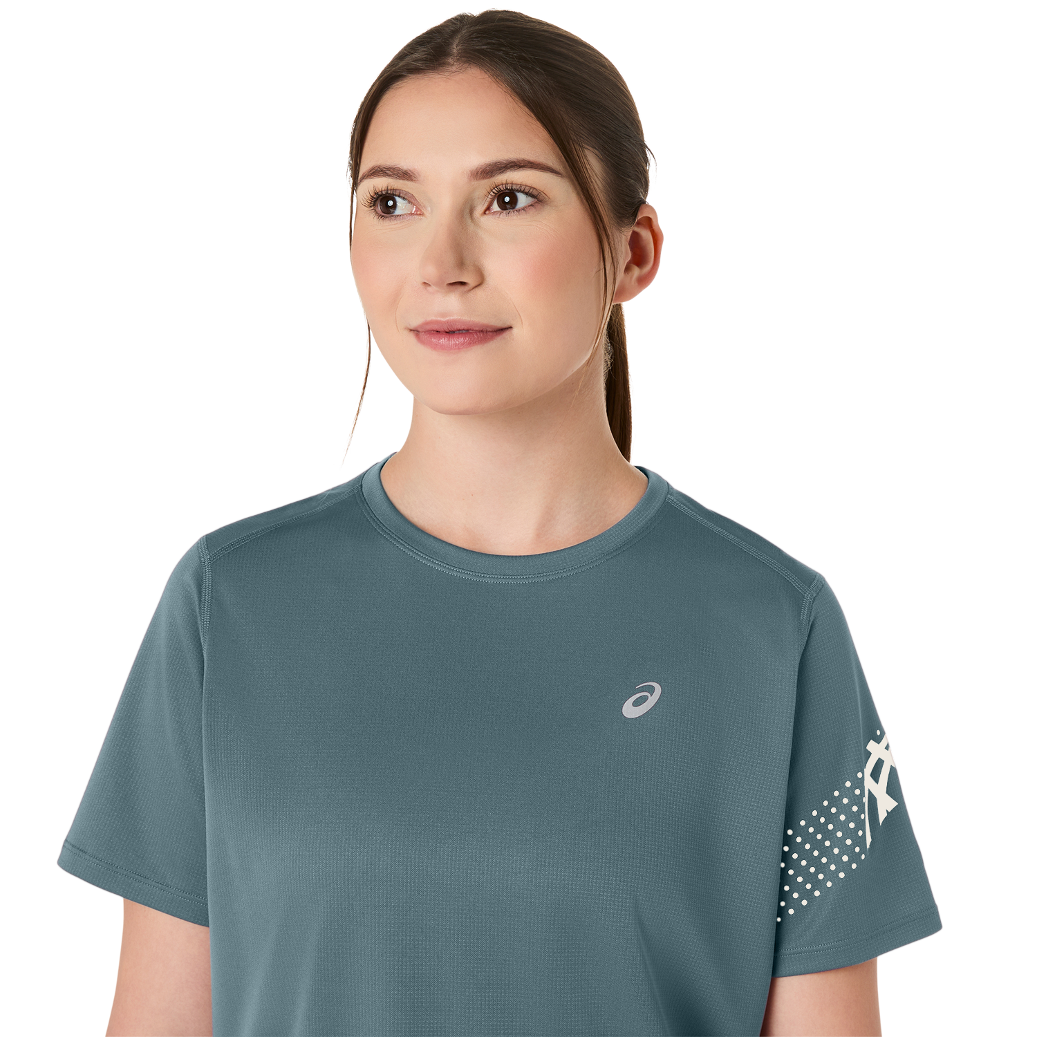Asics T-shirt de course »ICON SS TOP« avec pli Kasane au niveau du cou, à séchage rapide