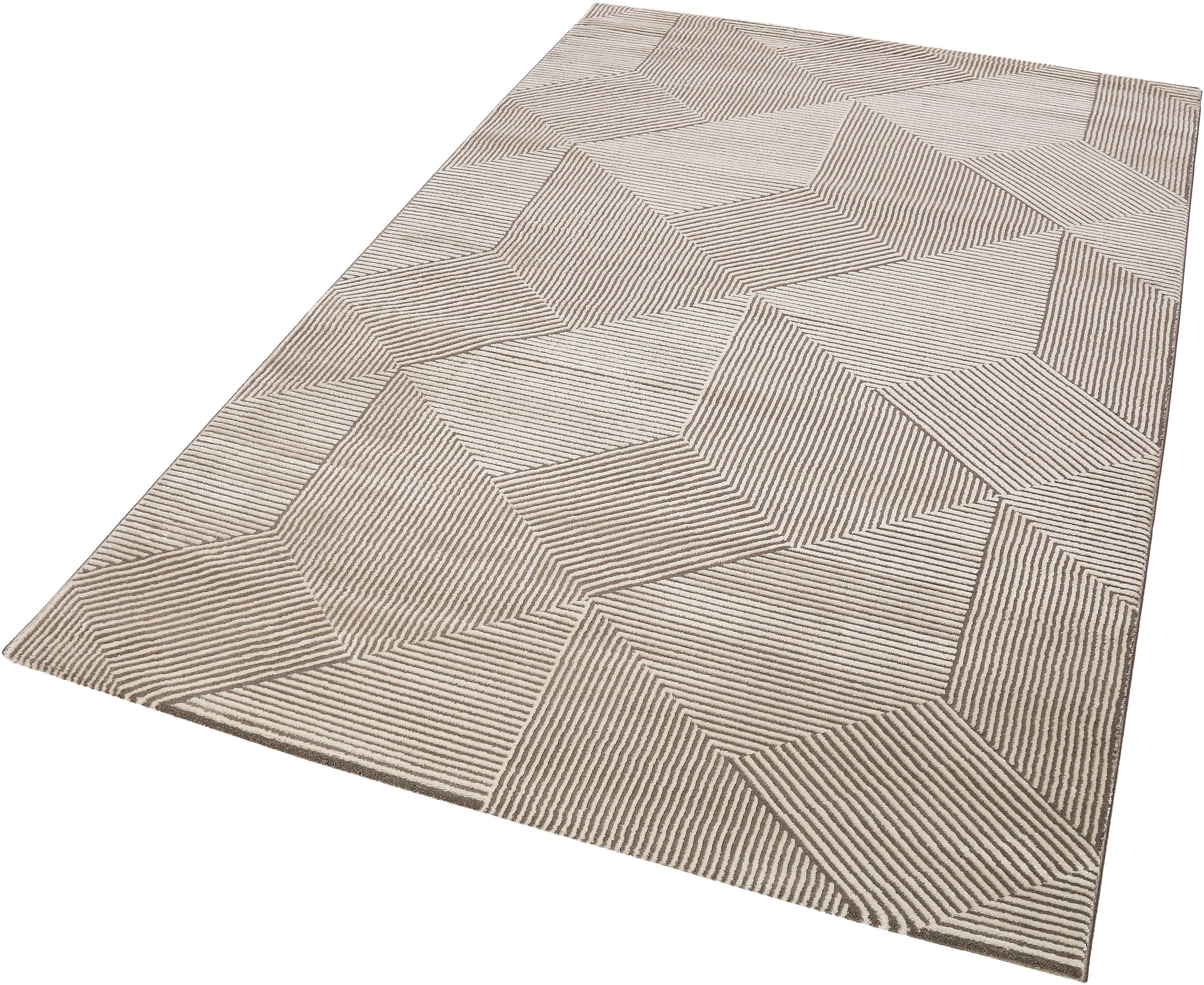 Image of Esprit Teppich »Velvet Groove«, rechteckig, 12 mm Höhe, Wohnzimmer bei Ackermann Versand Schweiz