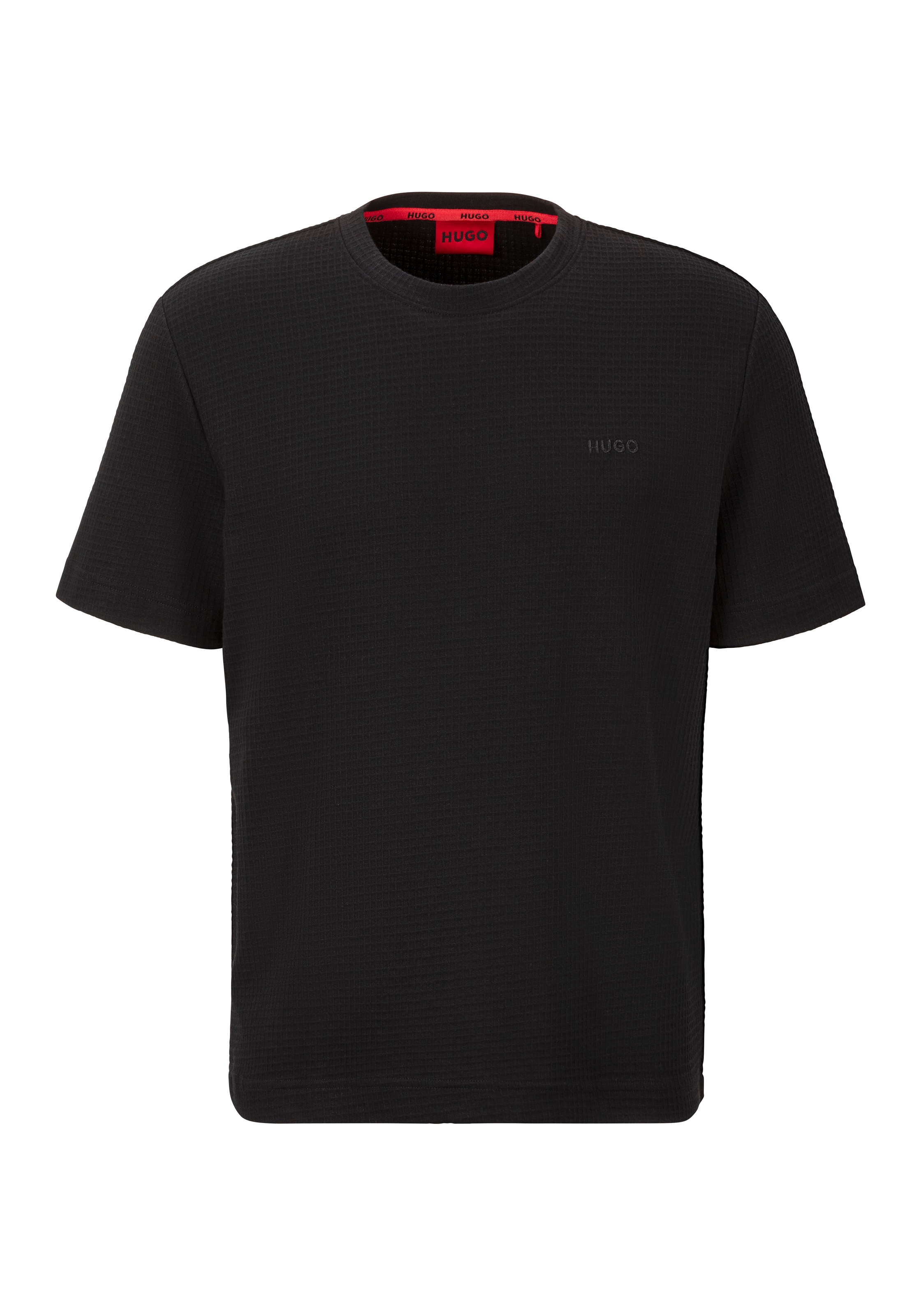 HUGO Underwear T-Shirt »,Austin T-Shirt«, Waffelstruktur und Logo-Stickerei