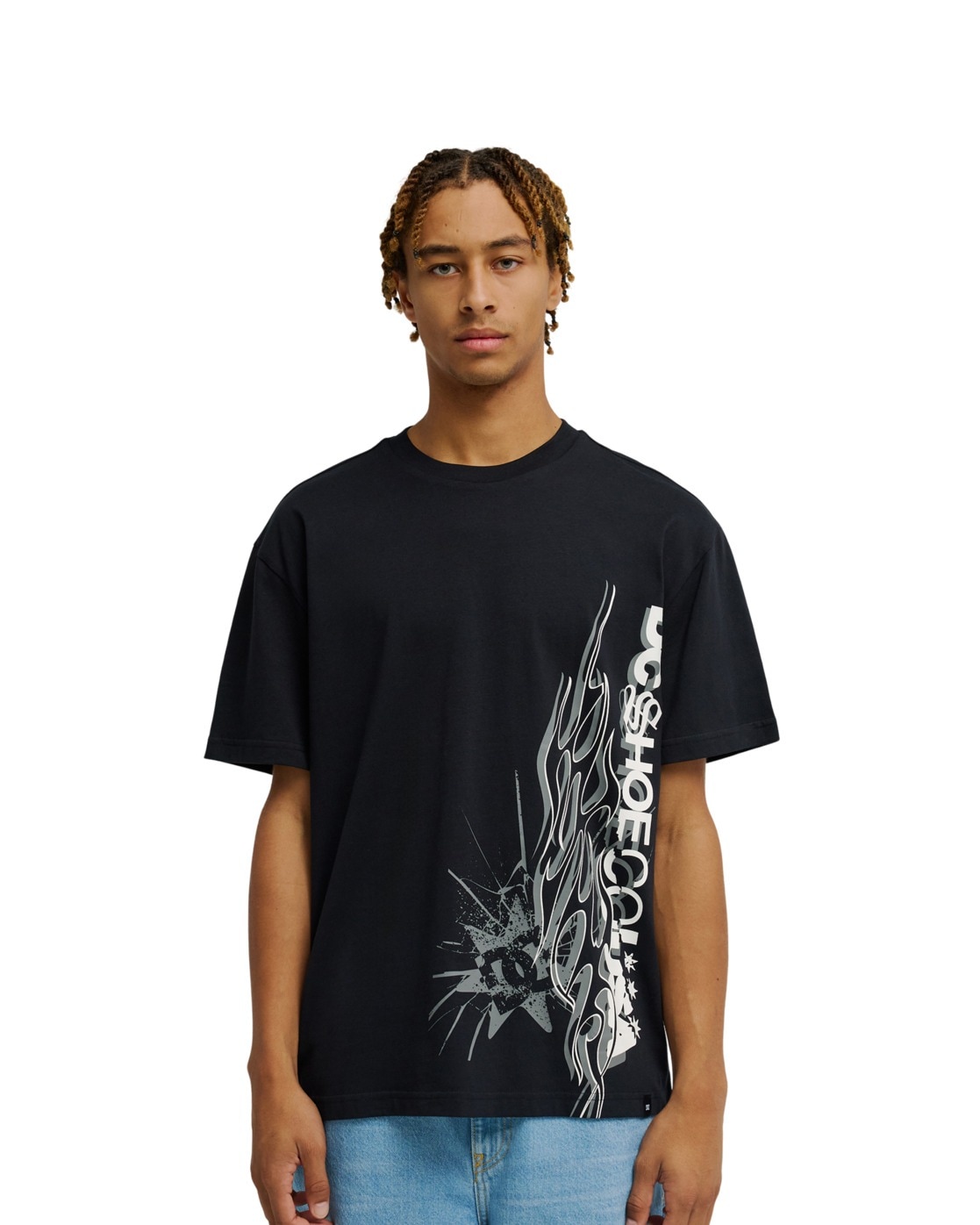 Image of DC Shoes T-Shirt "DC Side Flame"