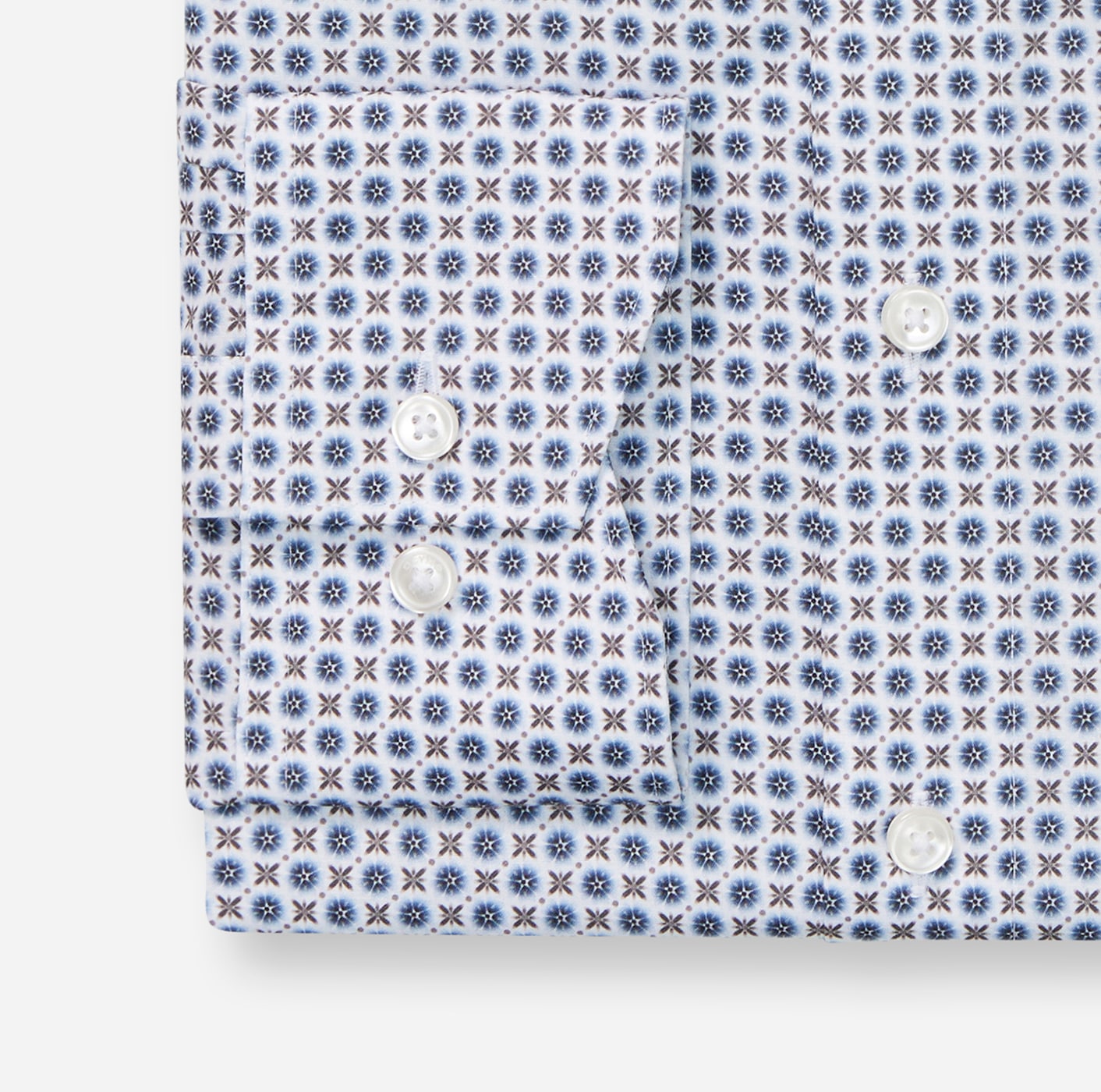 OLYMP Langarmhemd »Luxor modern fit«, modern fit, Businesshemd, gemustert, New Kentkragen
